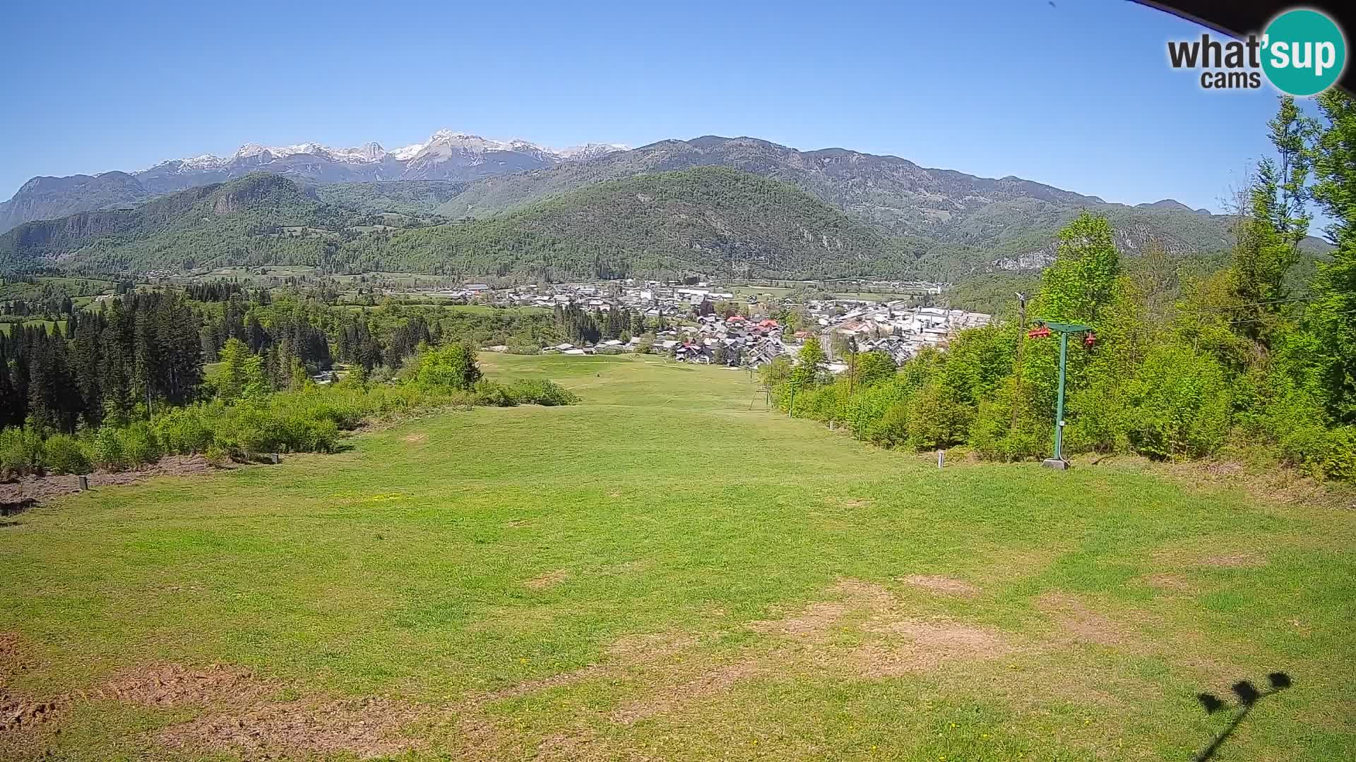 Webcam Bohinjska Bistrica – Live View from Kozji Hrbet Ski Station