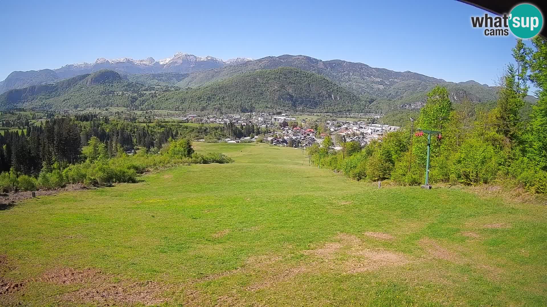 Webcam Bohinjska Bistrica – Vista live dalla stazione sciistica Kozji Hrbet