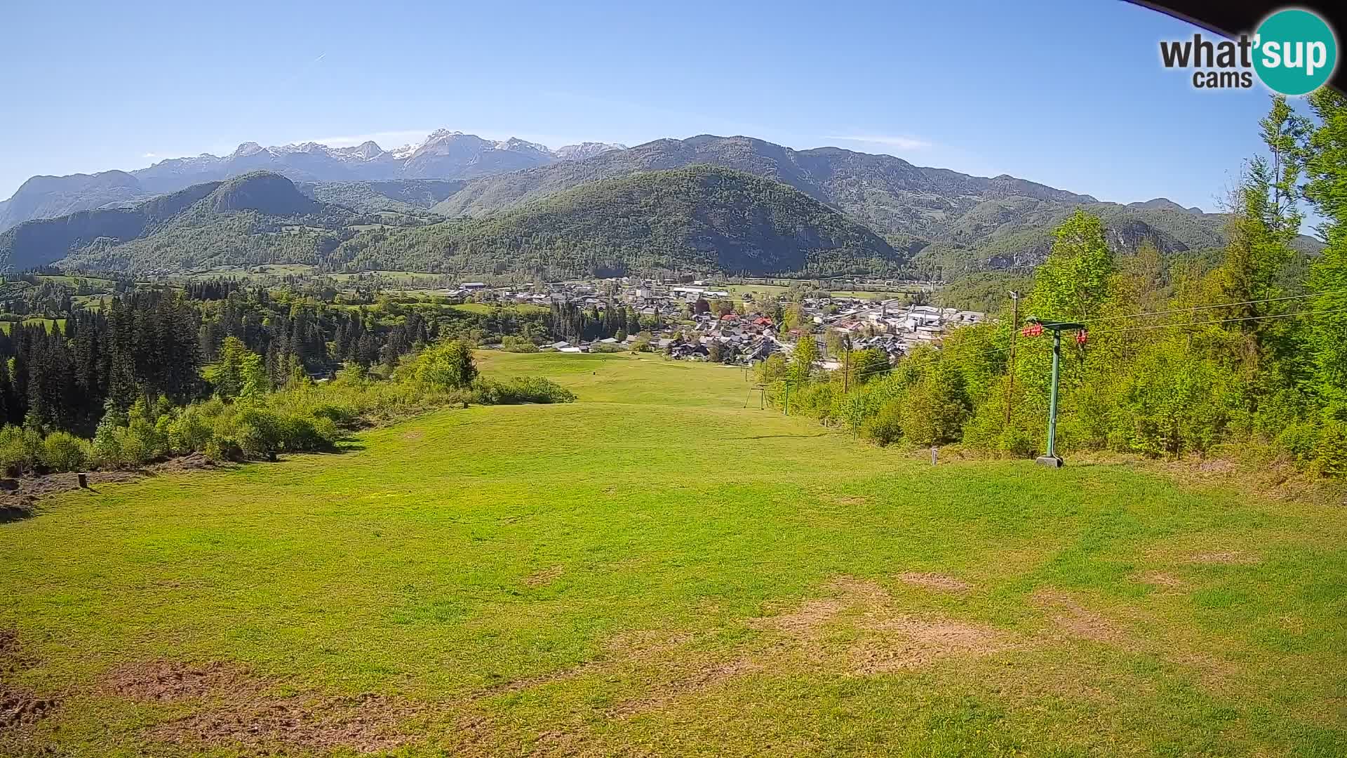 Webcam Bohinjska Bistrica – Live View from Kozji Hrbet Ski Station