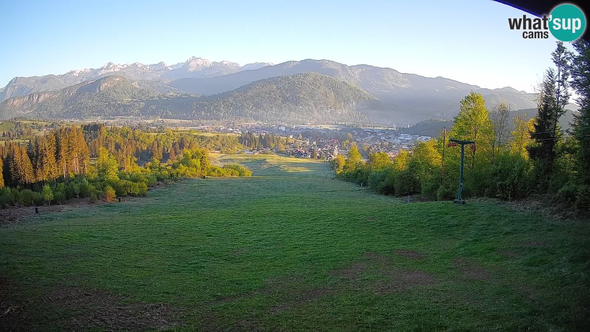 Webcam Bohinjska Bistrica – Vista live dalla stazione sciistica Kozji Hrbet