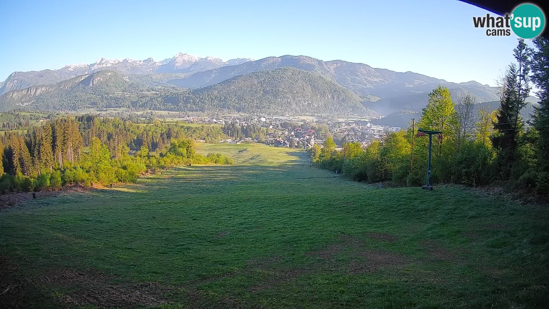 Webcam Bohinjska Bistrica – Vista live dalla stazione sciistica Kozji Hrbet