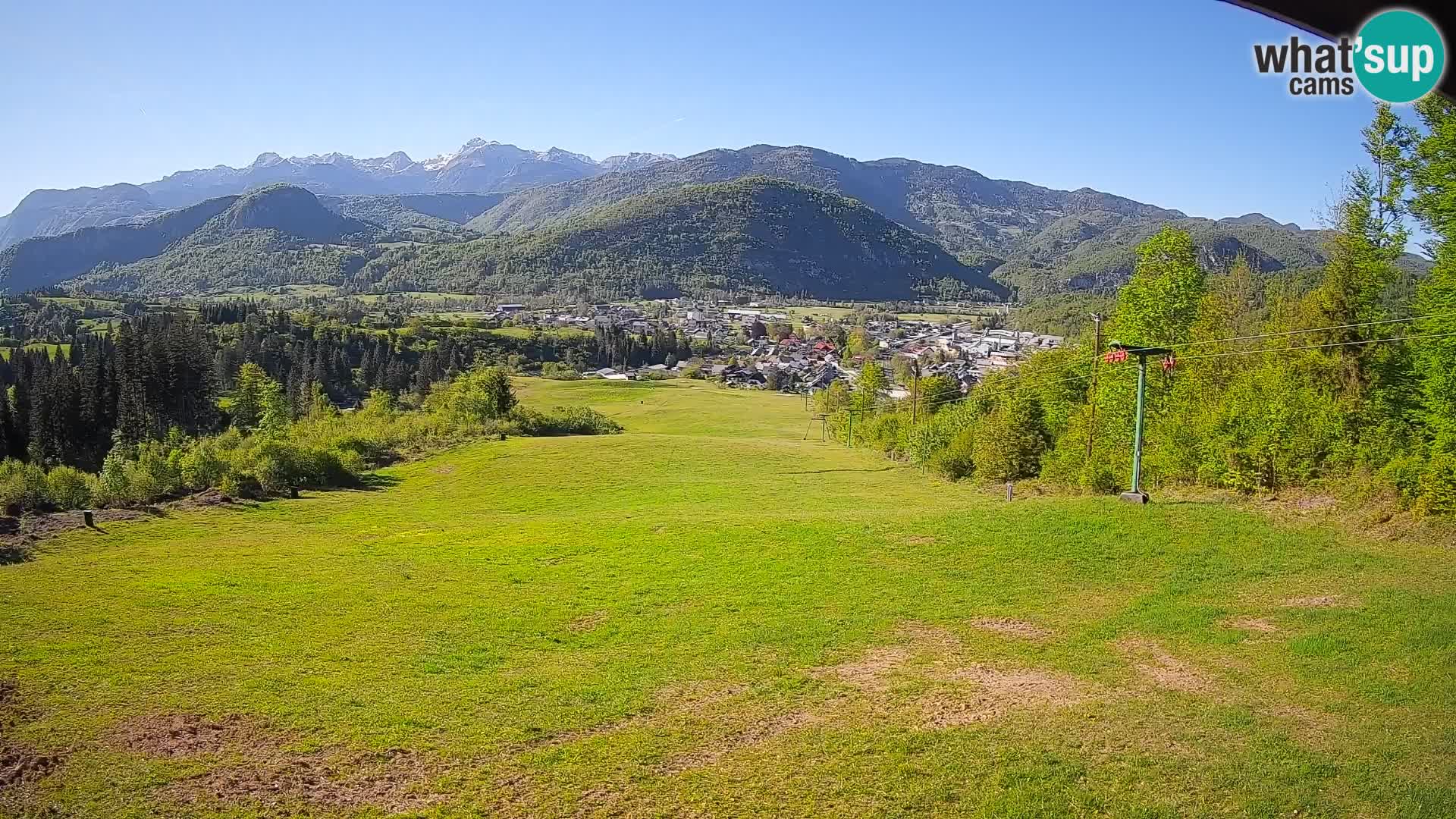 Webcam Bohinjska Bistrica – Vista live dalla stazione sciistica Kozji Hrbet
