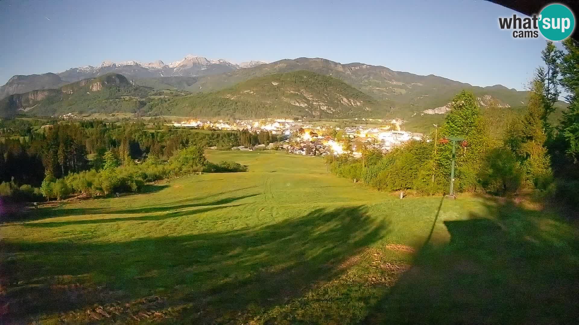 Webcam Bohinjska Bistrica – Live View from Kozji Hrbet Ski Station