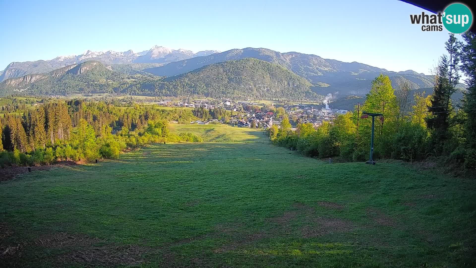 Cámara en vivo Bohinjska Bistrica – Vista en directo desde la estación de esquí Kozji Hrbet