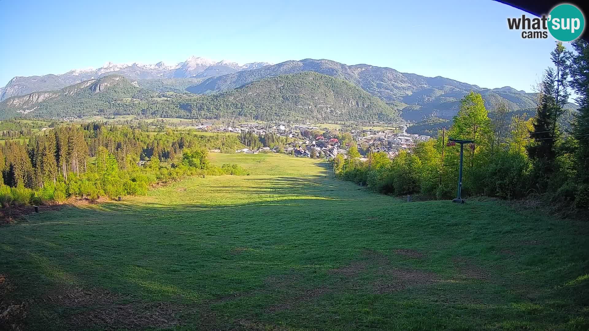 Cámara en vivo Bohinjska Bistrica – Vista en directo desde la estación de esquí Kozji Hrbet