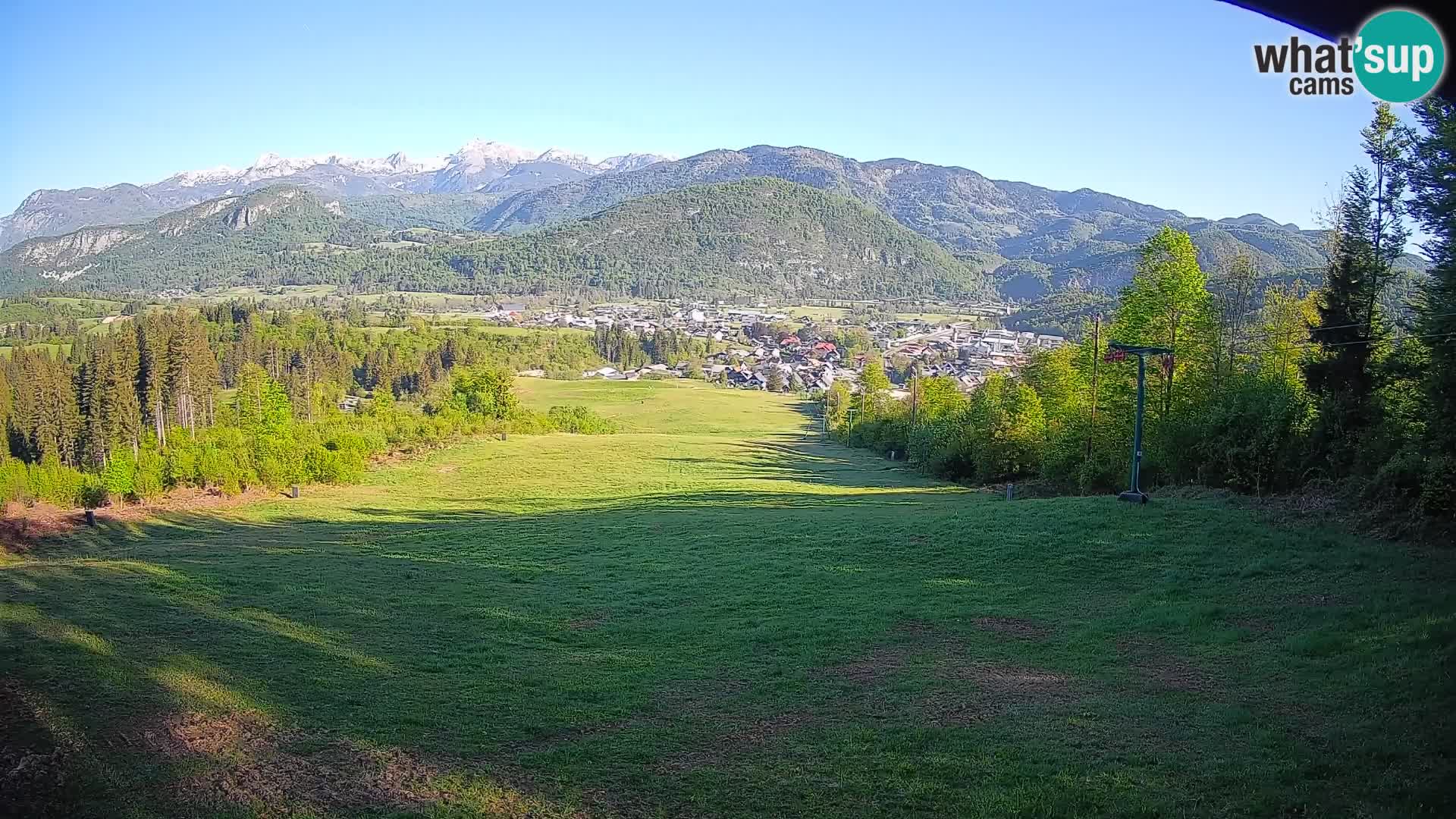Webcam Bohinjska Bistrica – Vue en direct depuis la station de ski Kozji Hrbet