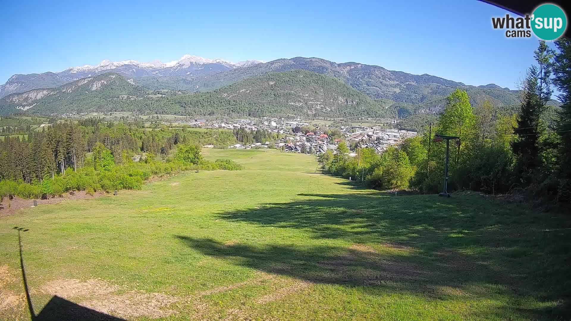 Webcam Bohinjska Bistrica – Vue en direct depuis la station de ski Kozji Hrbet