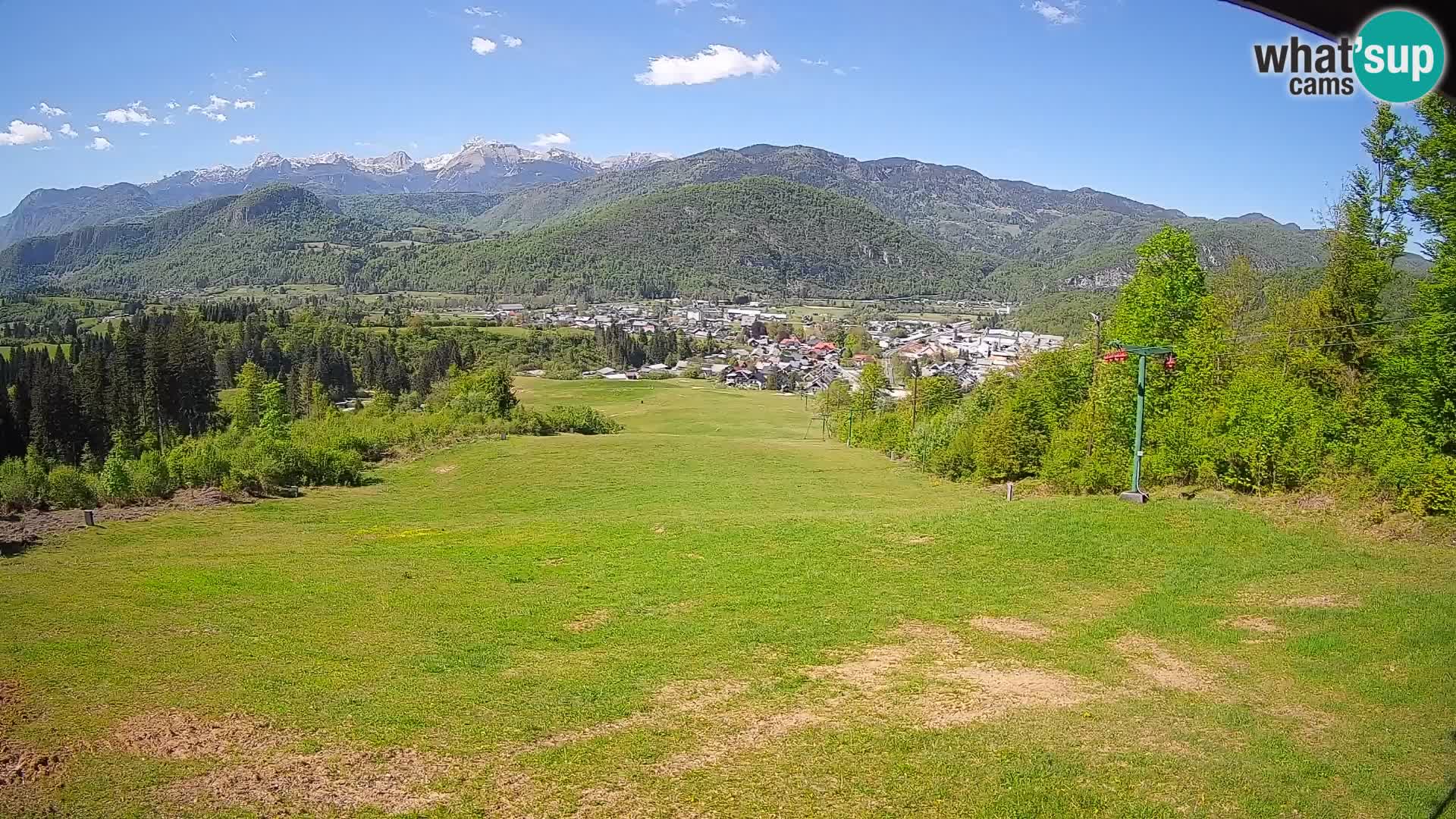 Spletna kamera Bohinjska Bistrica – Pogled v živo s smučišča Kozji Hrbet