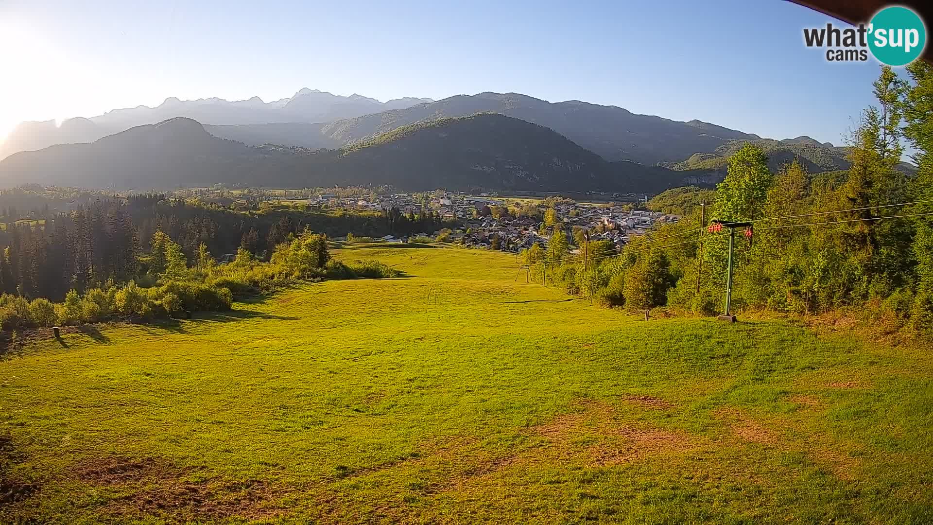 Webcam Bohinjska Bistrica – Live View from Kozji Hrbet Ski Station