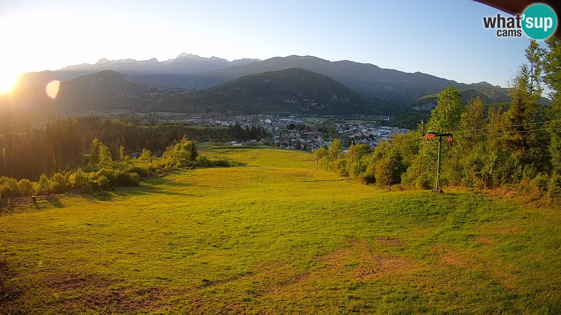 Cámara en vivo Bohinjska Bistrica – Vista en directo desde la estación de esquí Kozji Hrbet