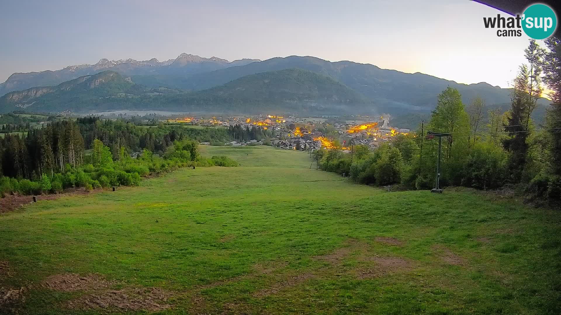 Webcam Bohinjska Bistrica – Live View from Kozji Hrbet Ski Station