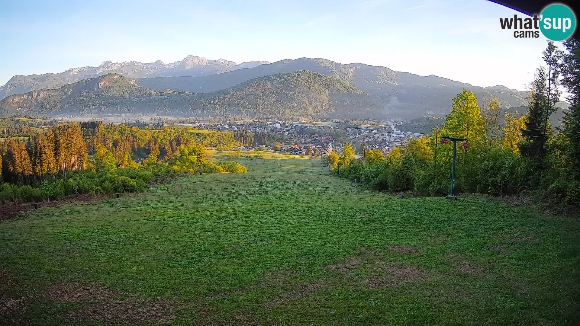 Webcam Bohinjska Bistrica – Live View from Kozji Hrbet Ski Station