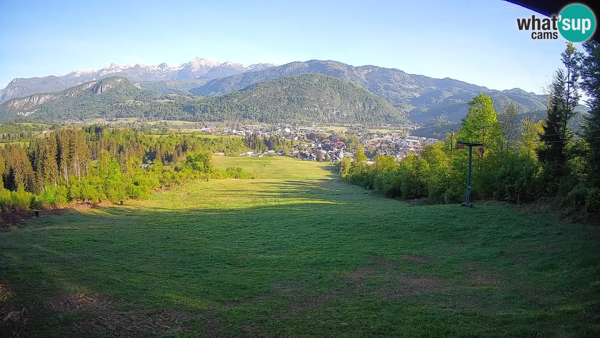 Webcam Bohinjska Bistrica – Vue en direct depuis la station de ski Kozji Hrbet