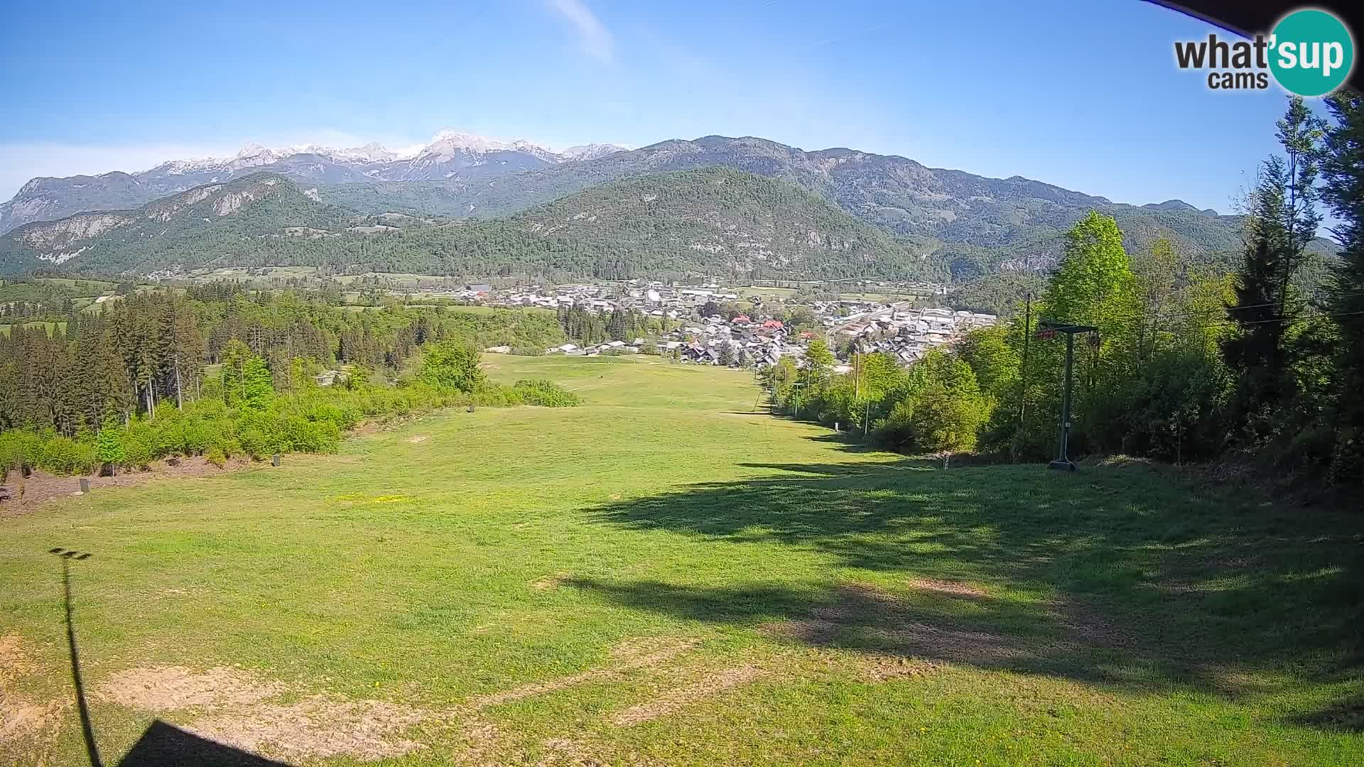 Webcam Bohinjska Bistrica – Live View from Kozji Hrbet Ski Station