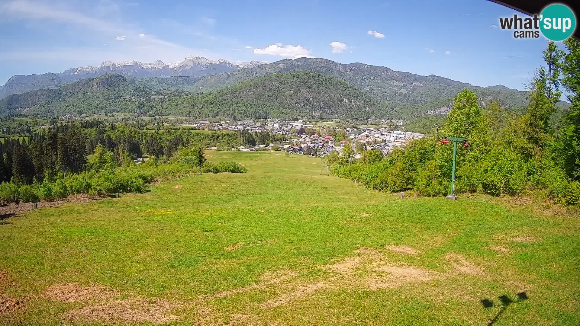 Webcam Bohinjska Bistrica – Live View from Kozji Hrbet Ski Station