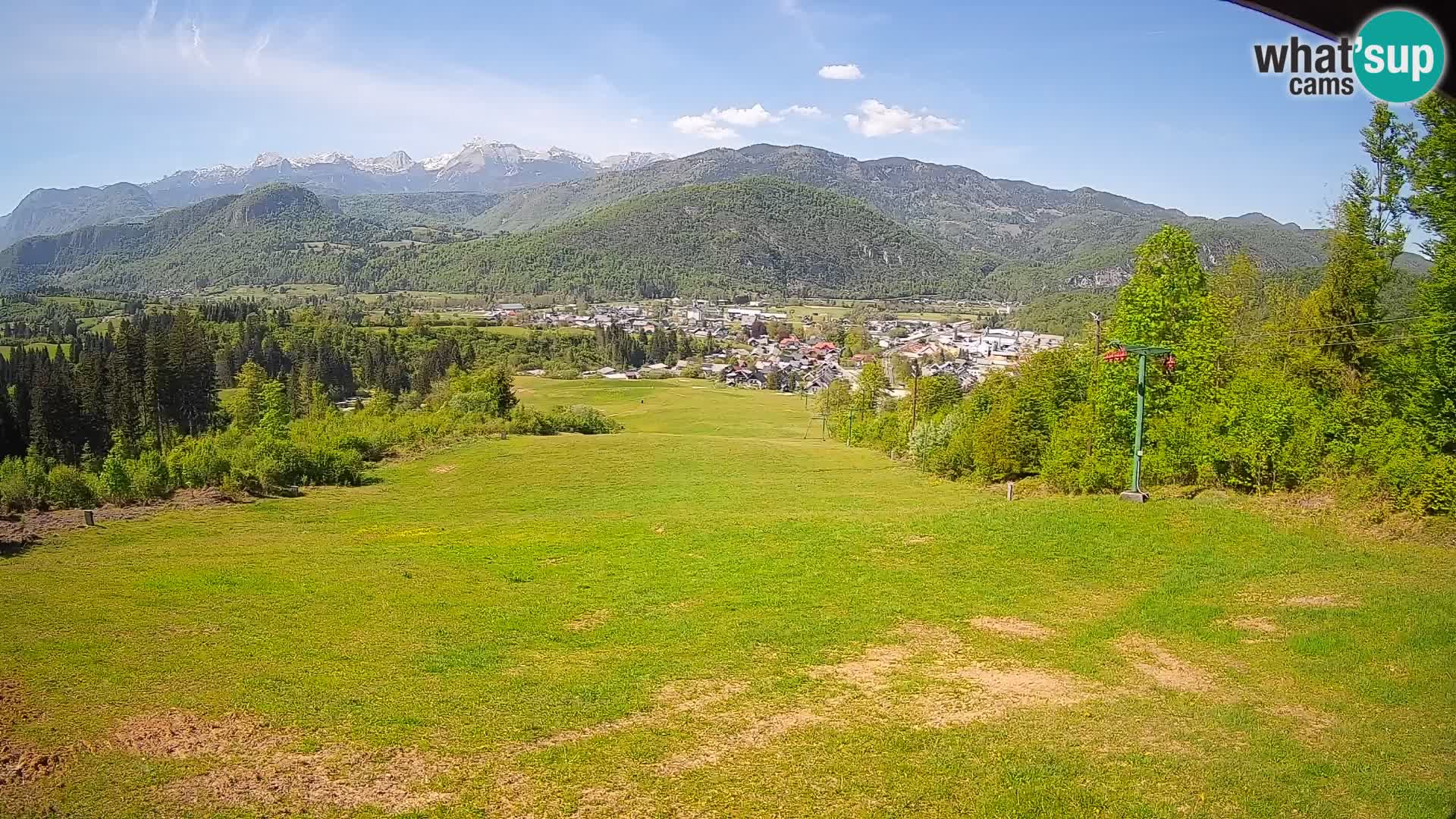 Webcam Bohinjska Bistrica – Live View from Kozji Hrbet Ski Station