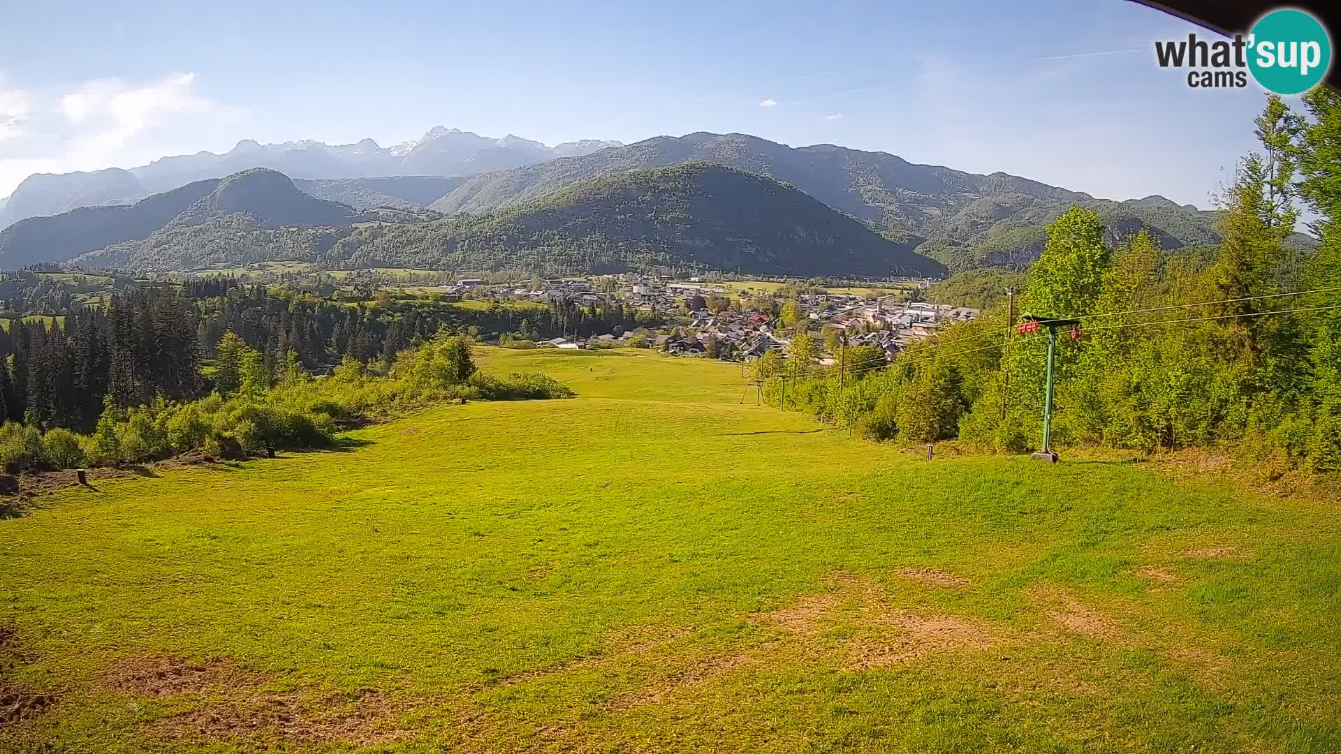 Webcam Bohinjska Bistrica – Live View from Kozji Hrbet Ski Station