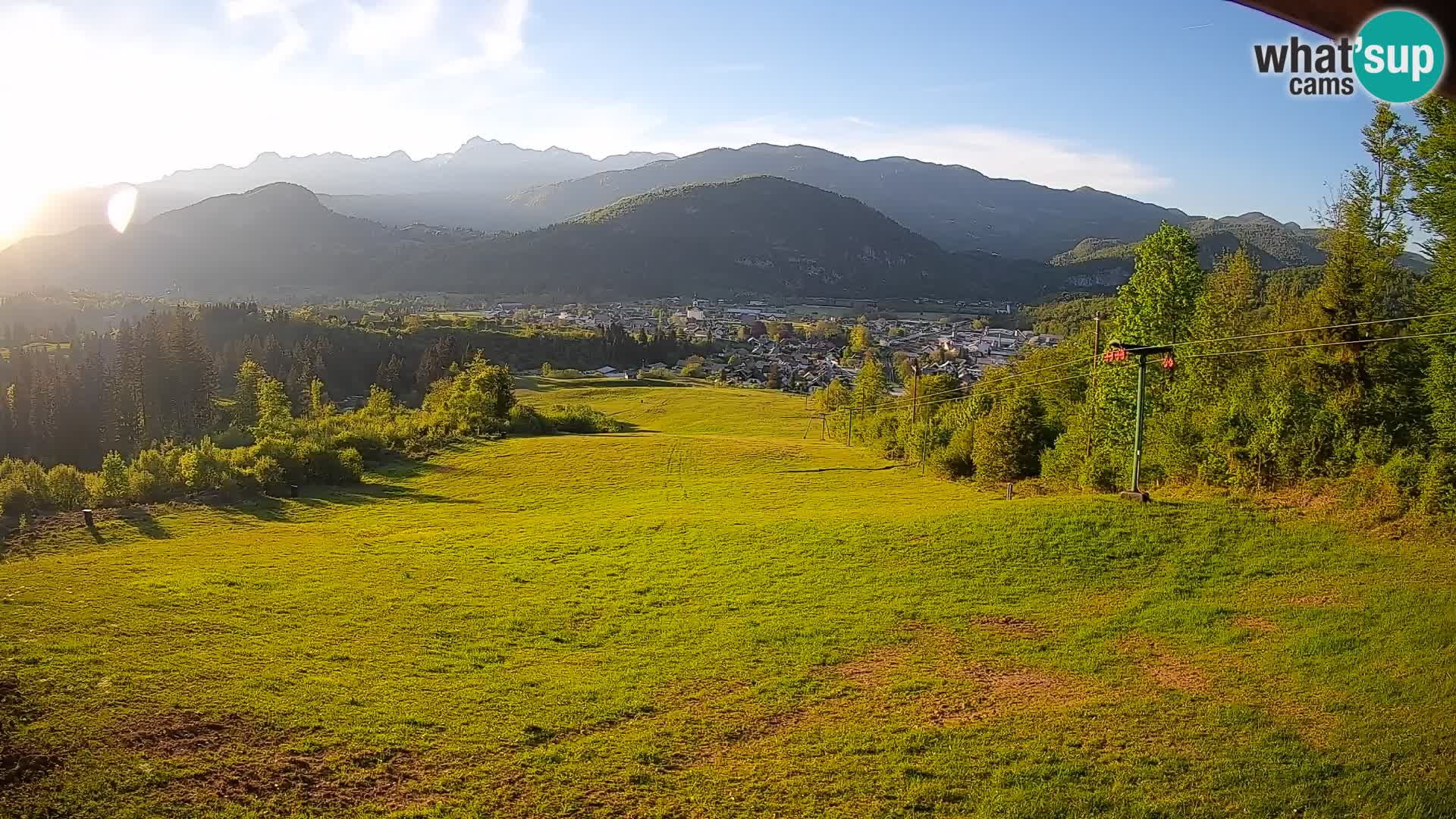 Webcam Bohinjska Bistrica – Live View from Kozji Hrbet Ski Station