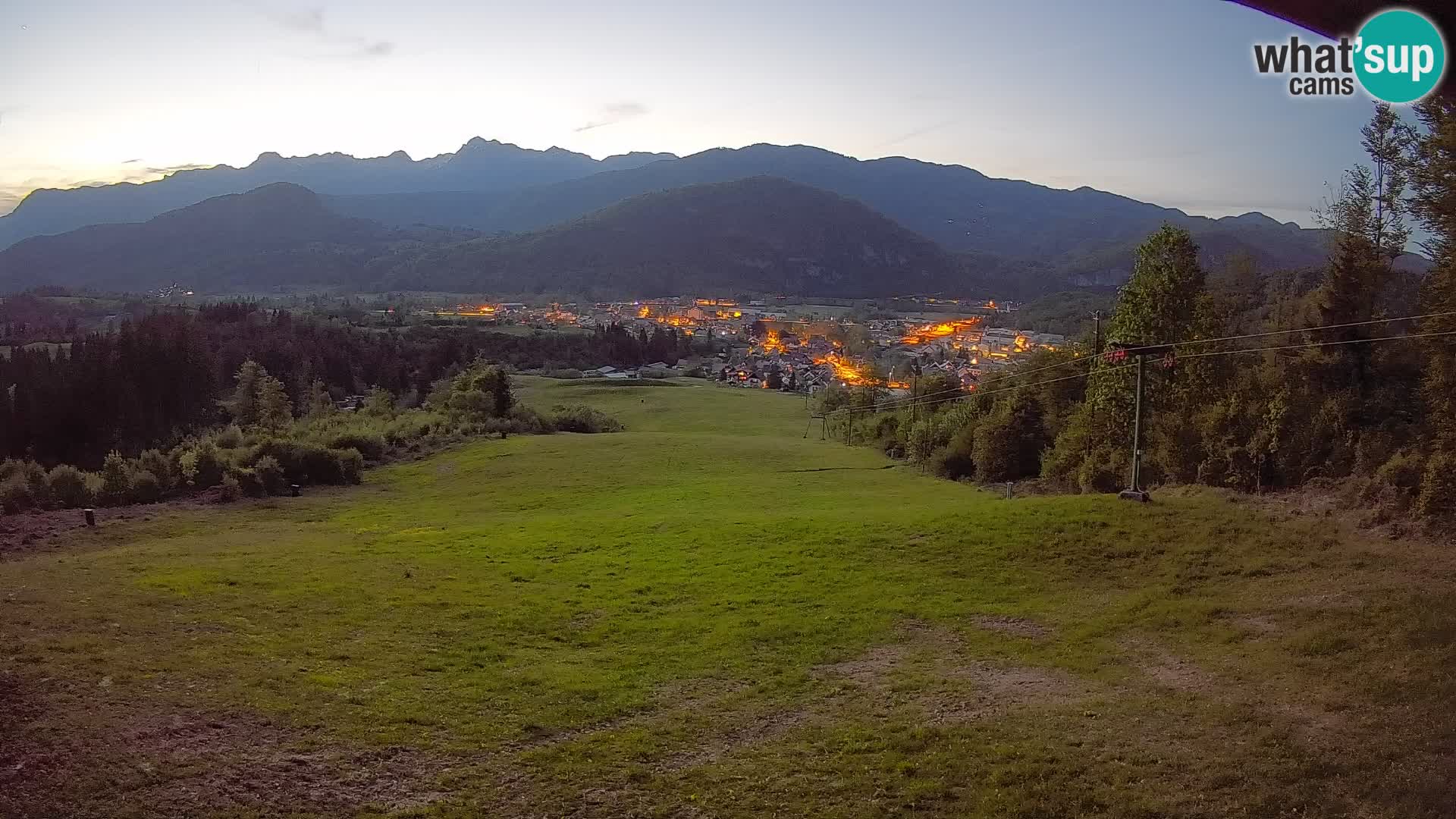 Webcam Bohinjska Bistrica – Live View from Kozji Hrbet Ski Station