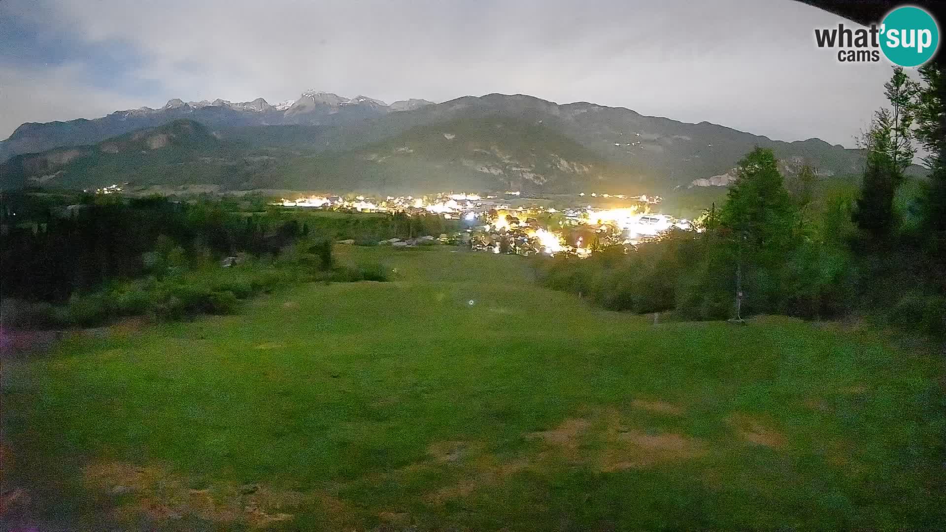 Spletna kamera Bohinjska Bistrica – Pogled v živo s smučišča Kozji Hrbet