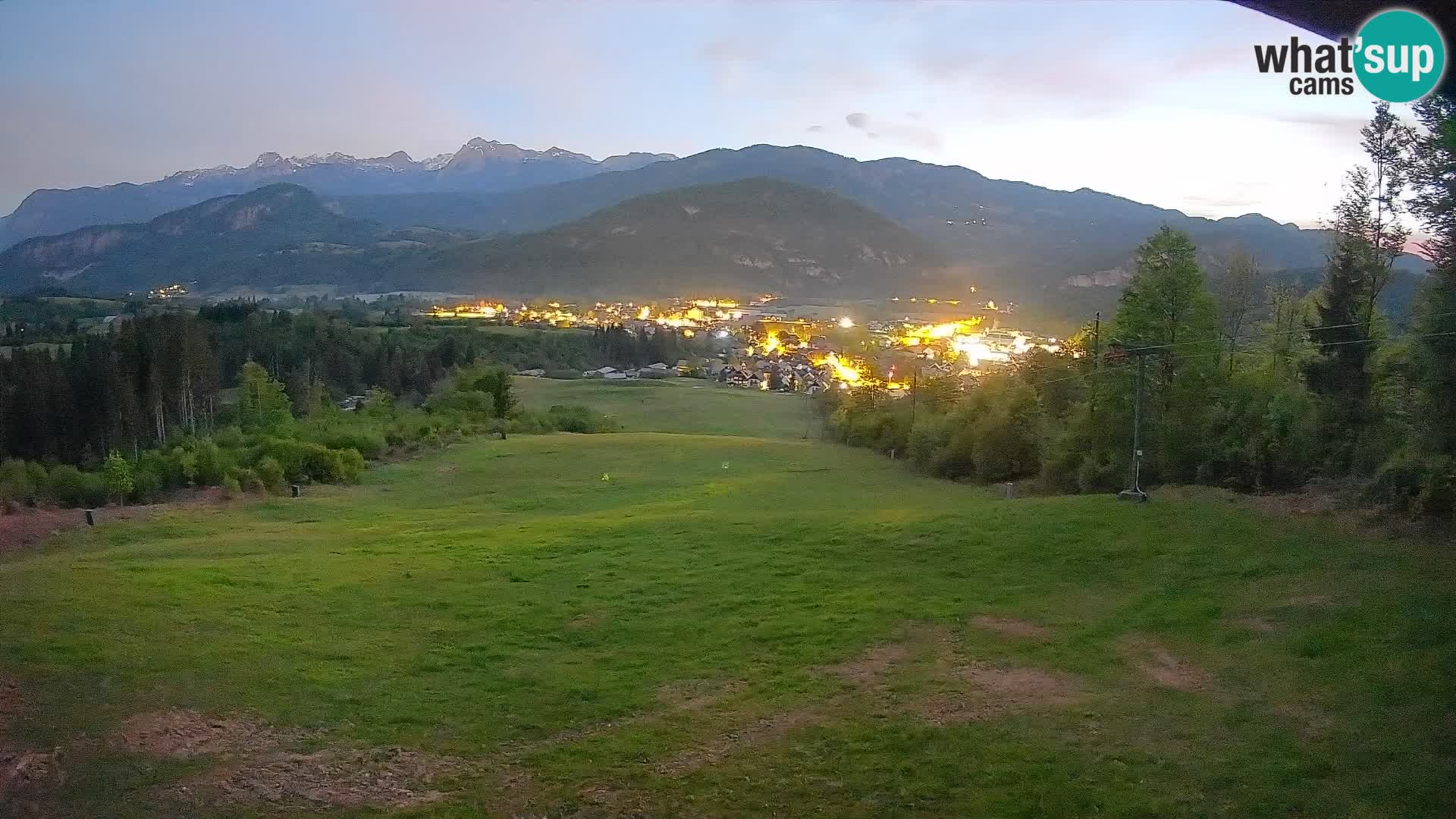 Webcam Bohinjska Bistrica – Live View from Kozji Hrbet Ski Station
