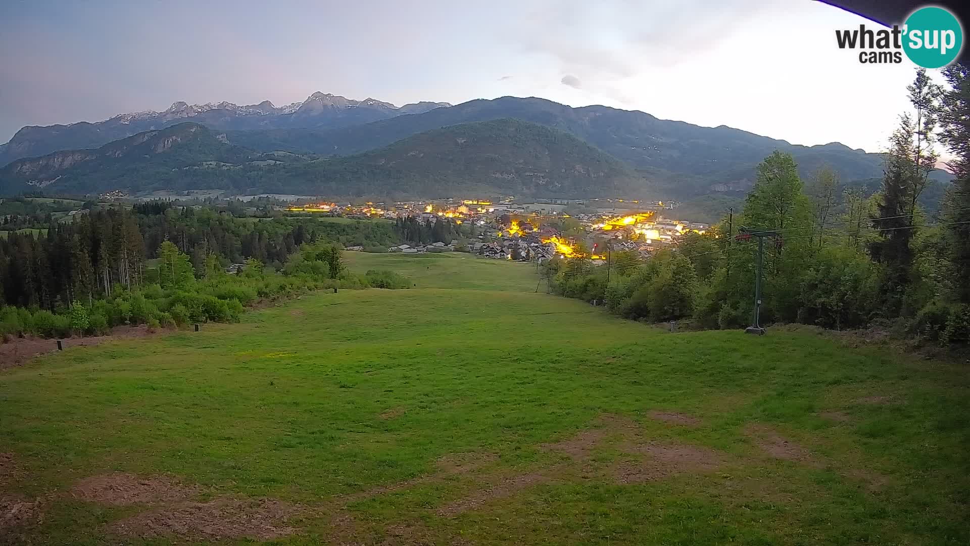 Webcam Bohinjska Bistrica – Live View from Kozji Hrbet Ski Station