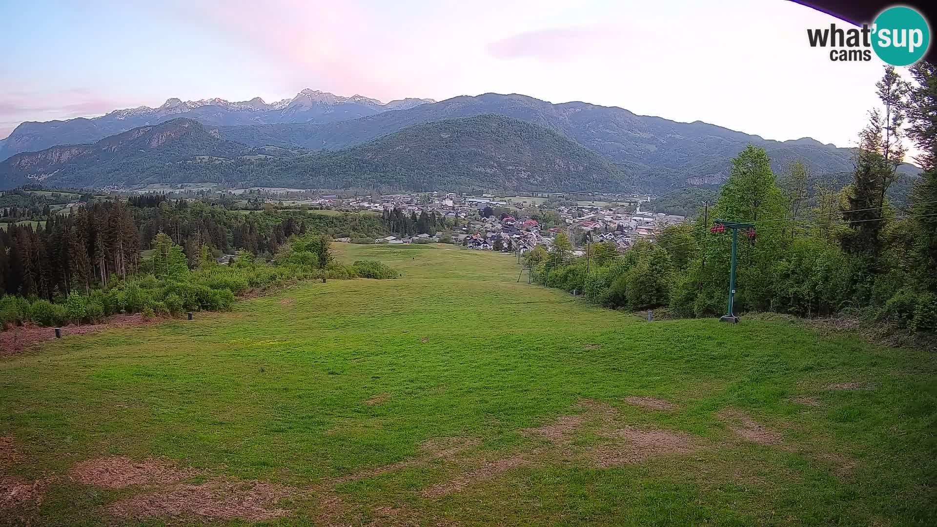 Webcam Bohinjska Bistrica – Live View from Kozji Hrbet Ski Station