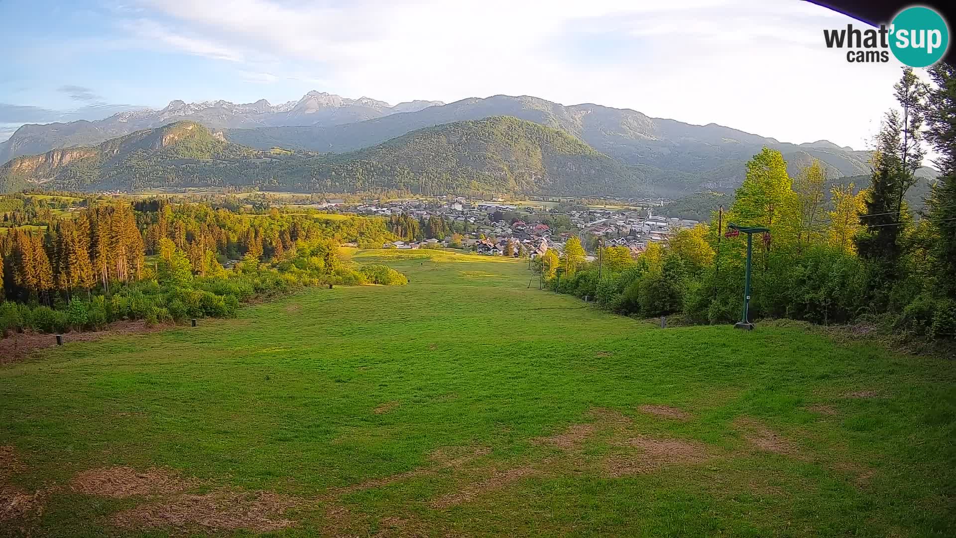 Webcam Bohinjska Bistrica – Live View from Kozji Hrbet Ski Station