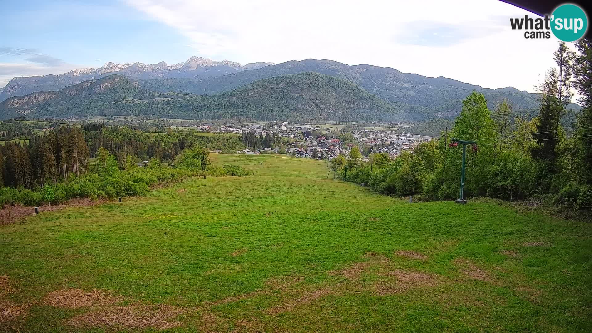 Webcam Bohinjska Bistrica – Live View from Kozji Hrbet Ski Station