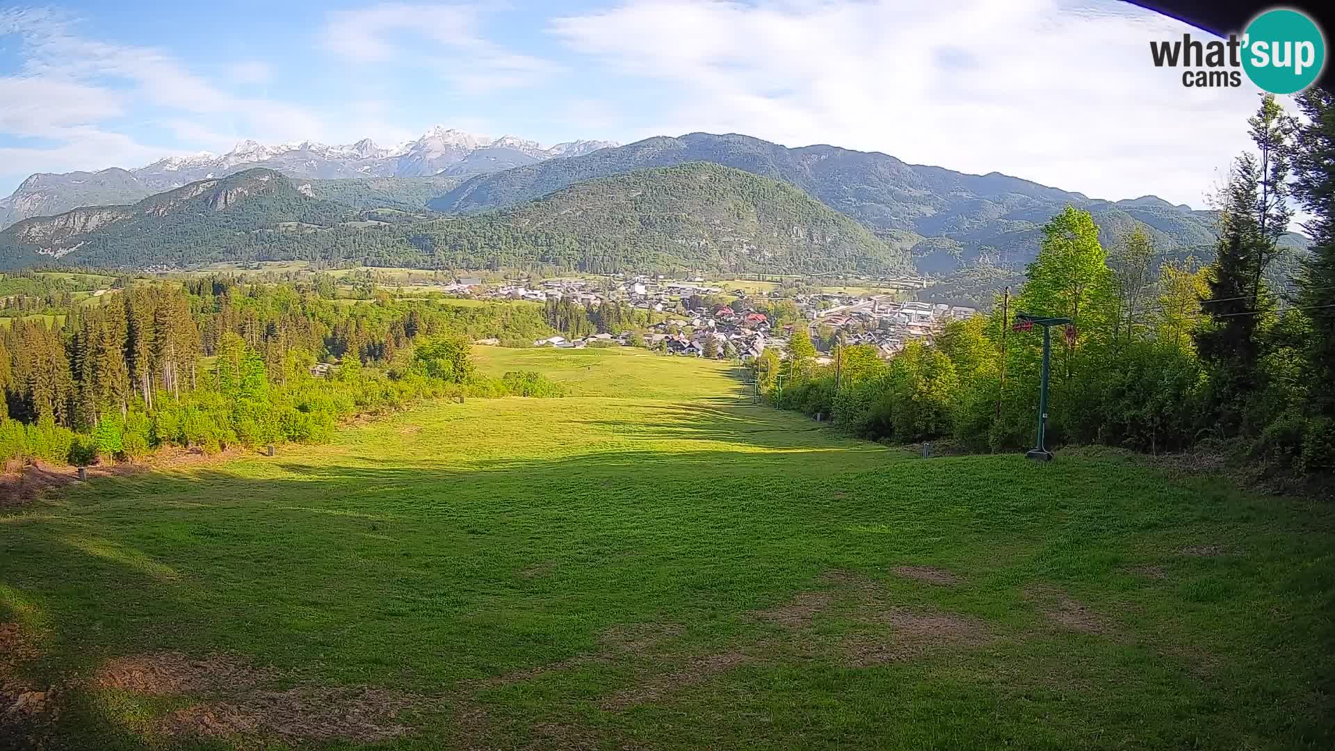 Webcam Bohinjska Bistrica – Vue en direct depuis la station de ski Kozji Hrbet