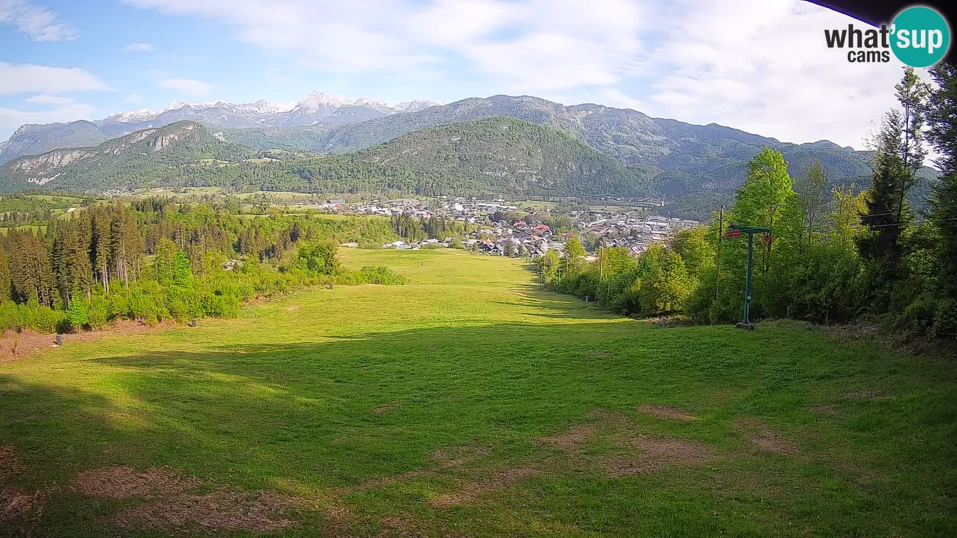 Webcam Bohinjska Bistrica – Live View from Kozji Hrbet Ski Station