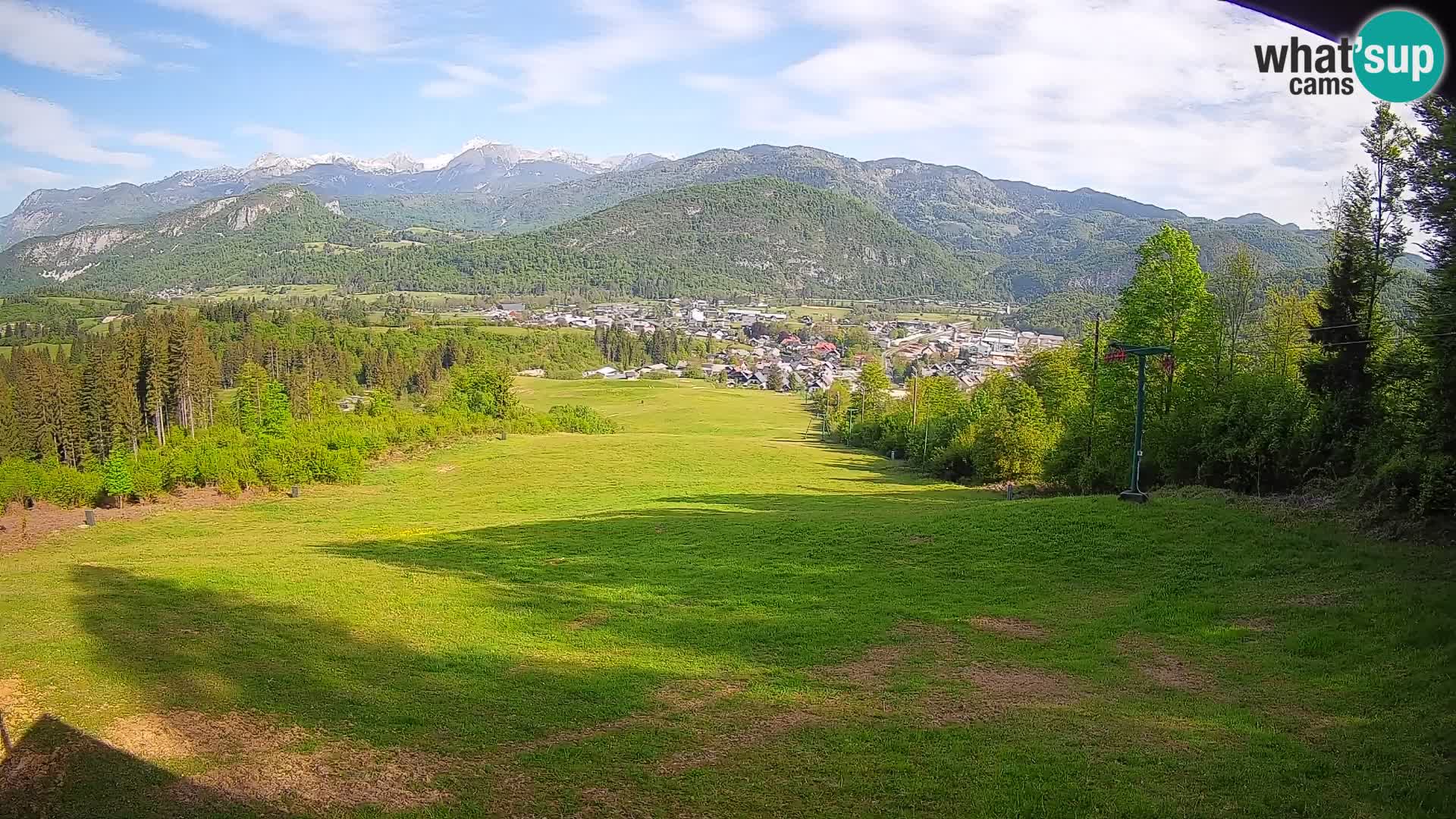 Webcam Bohinjska Bistrica – Live View from Kozji Hrbet Ski Station