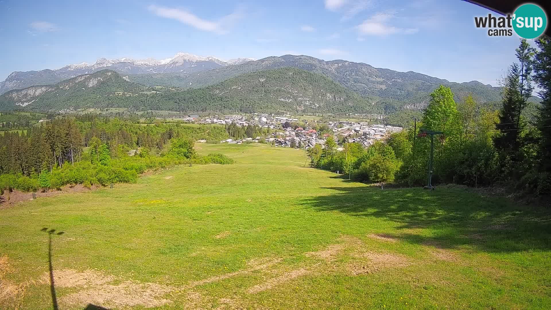 Webcam Bohinjska Bistrica – Live View from Kozji Hrbet Ski Station