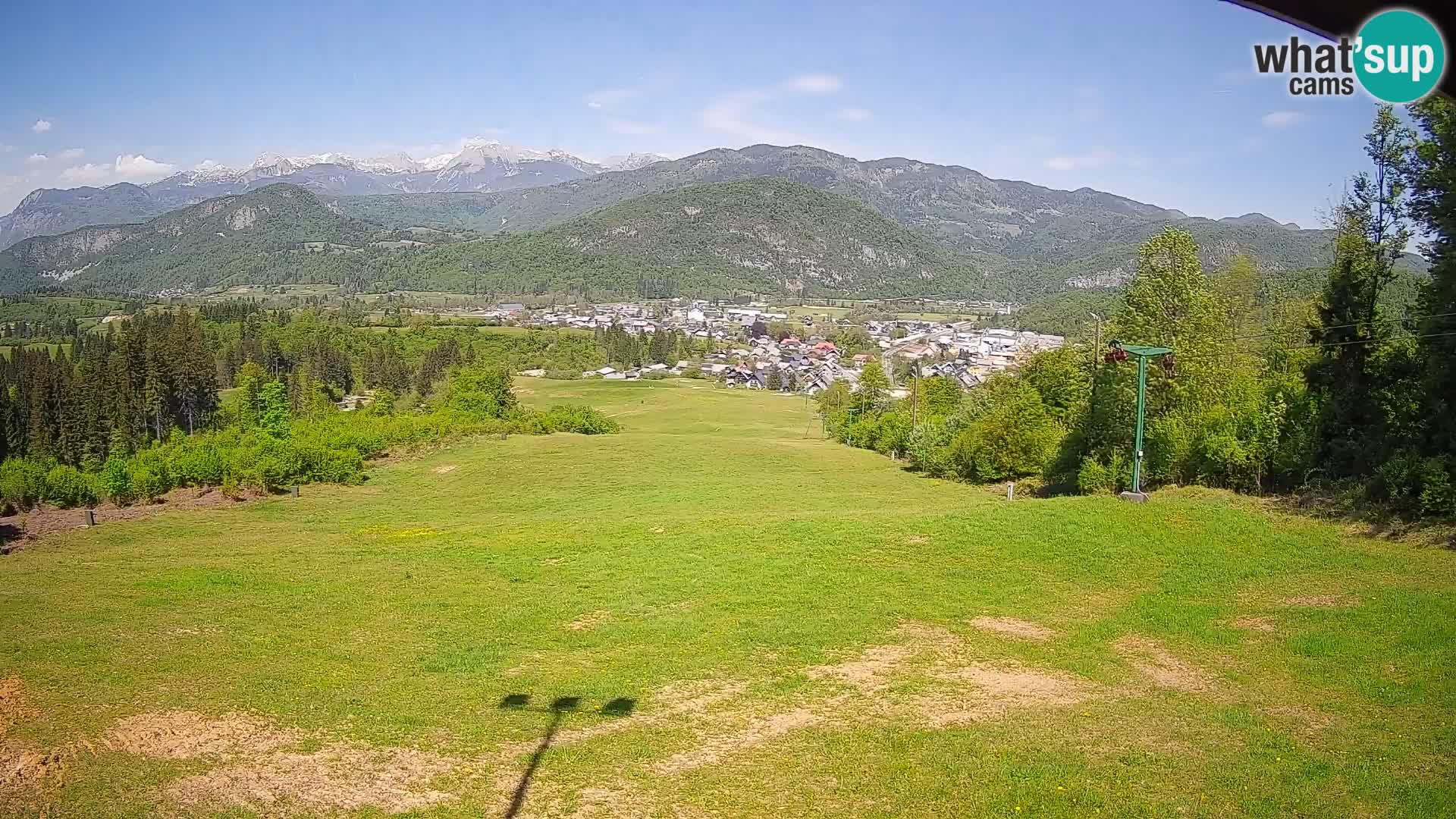 Kamera uživo Bohinjska Bistrica – Pogled u stvarnom vremenu sa skijališta Kozji Hrbet