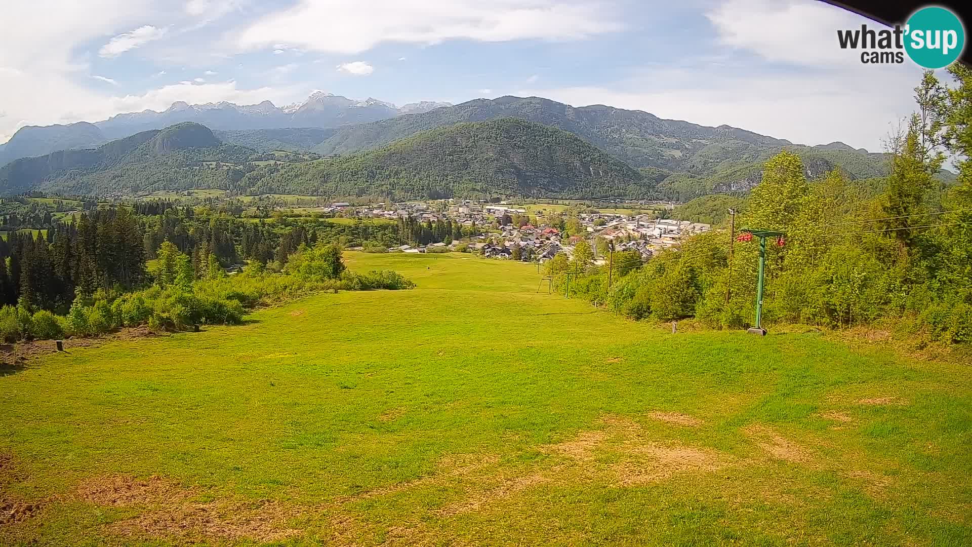 Webcam Bohinjska Bistrica – Vista live dalla stazione sciistica Kozji Hrbet