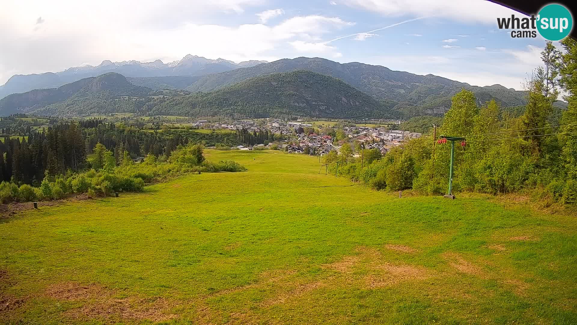 Webcam Bohinjska Bistrica – Live View from Kozji Hrbet Ski Station