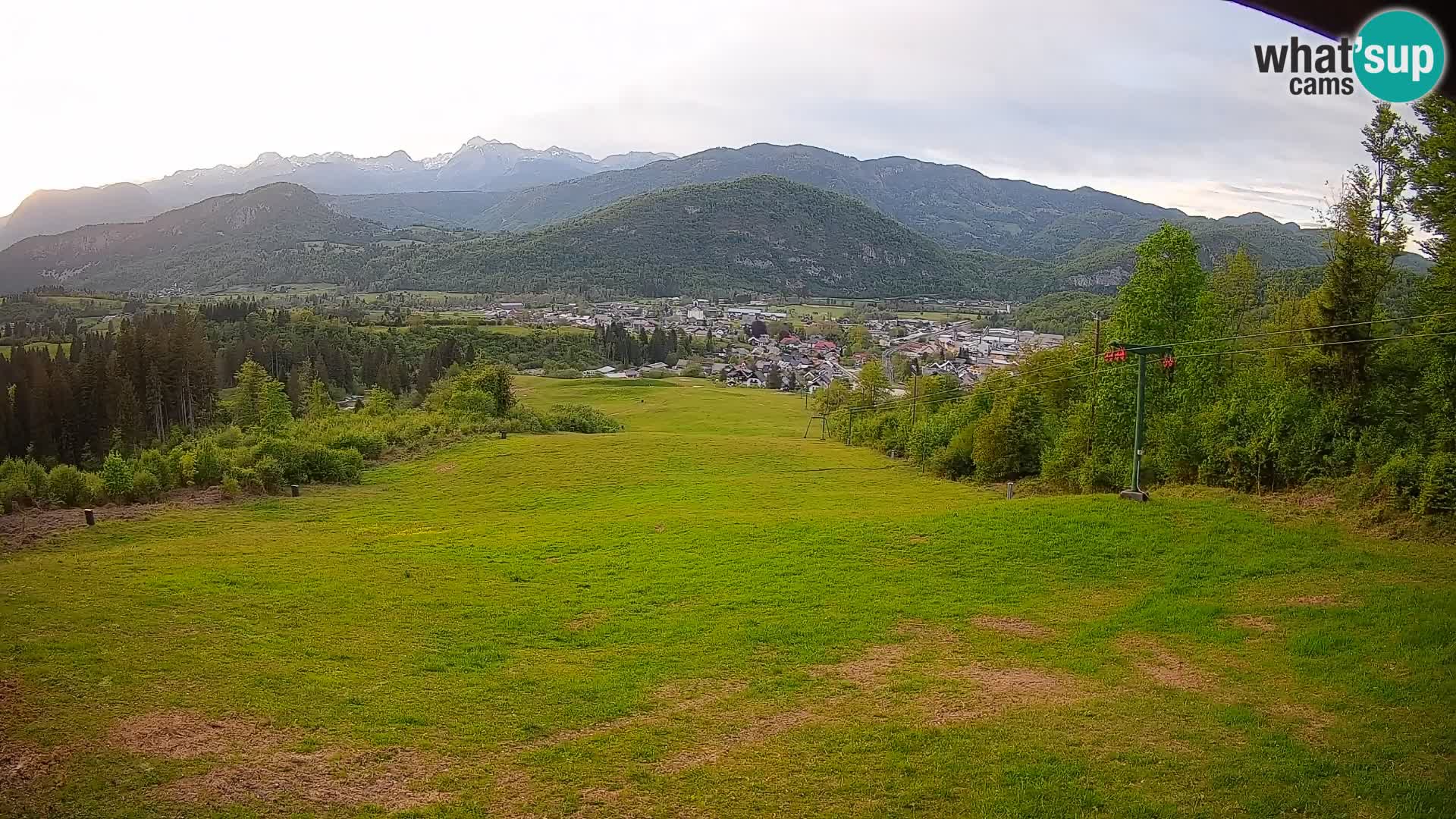 Webcam Bohinjska Bistrica – Live View from Kozji Hrbet Ski Station