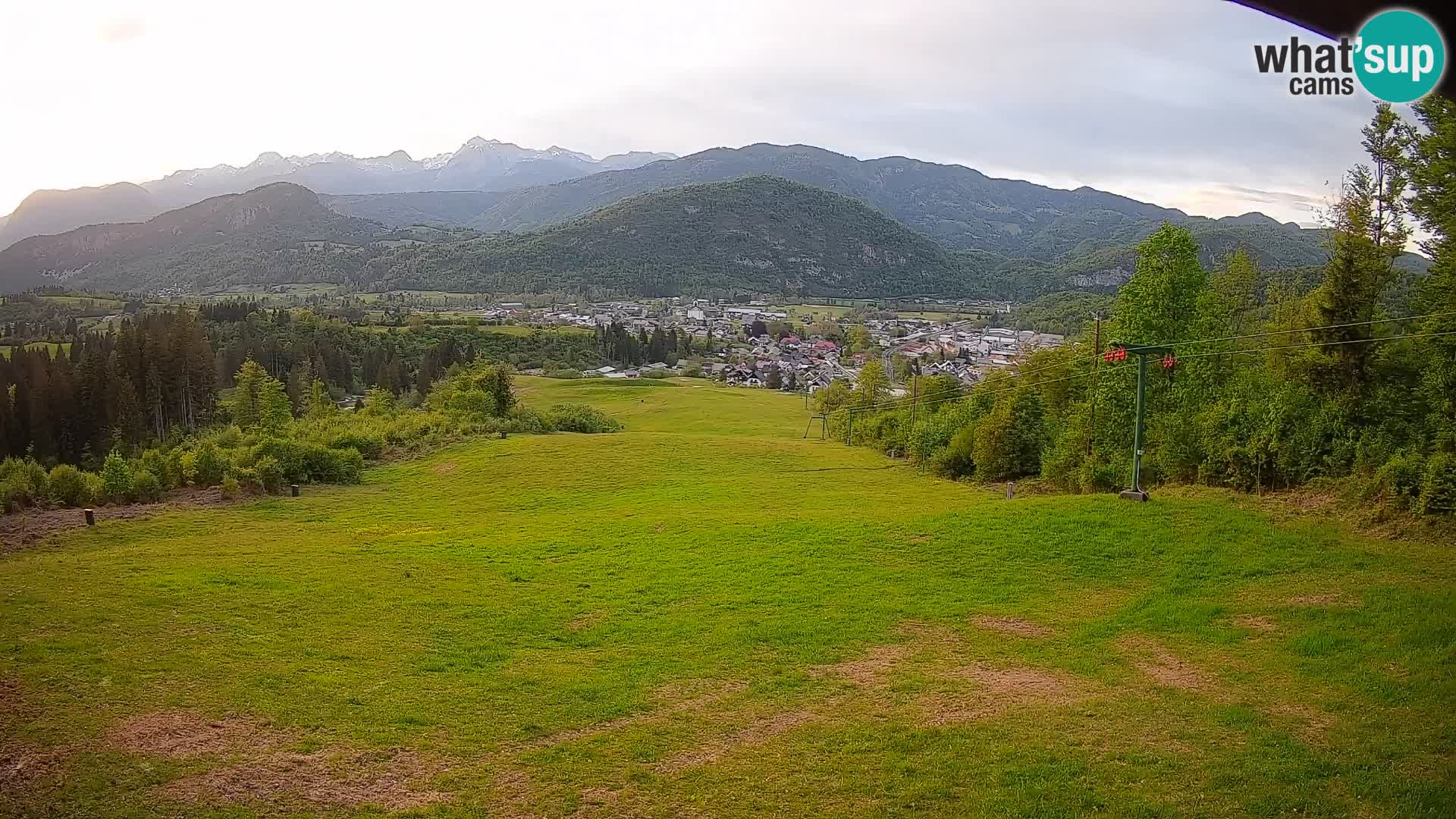 Webcam Bohinjska Bistrica – Live View from Kozji Hrbet Ski Station