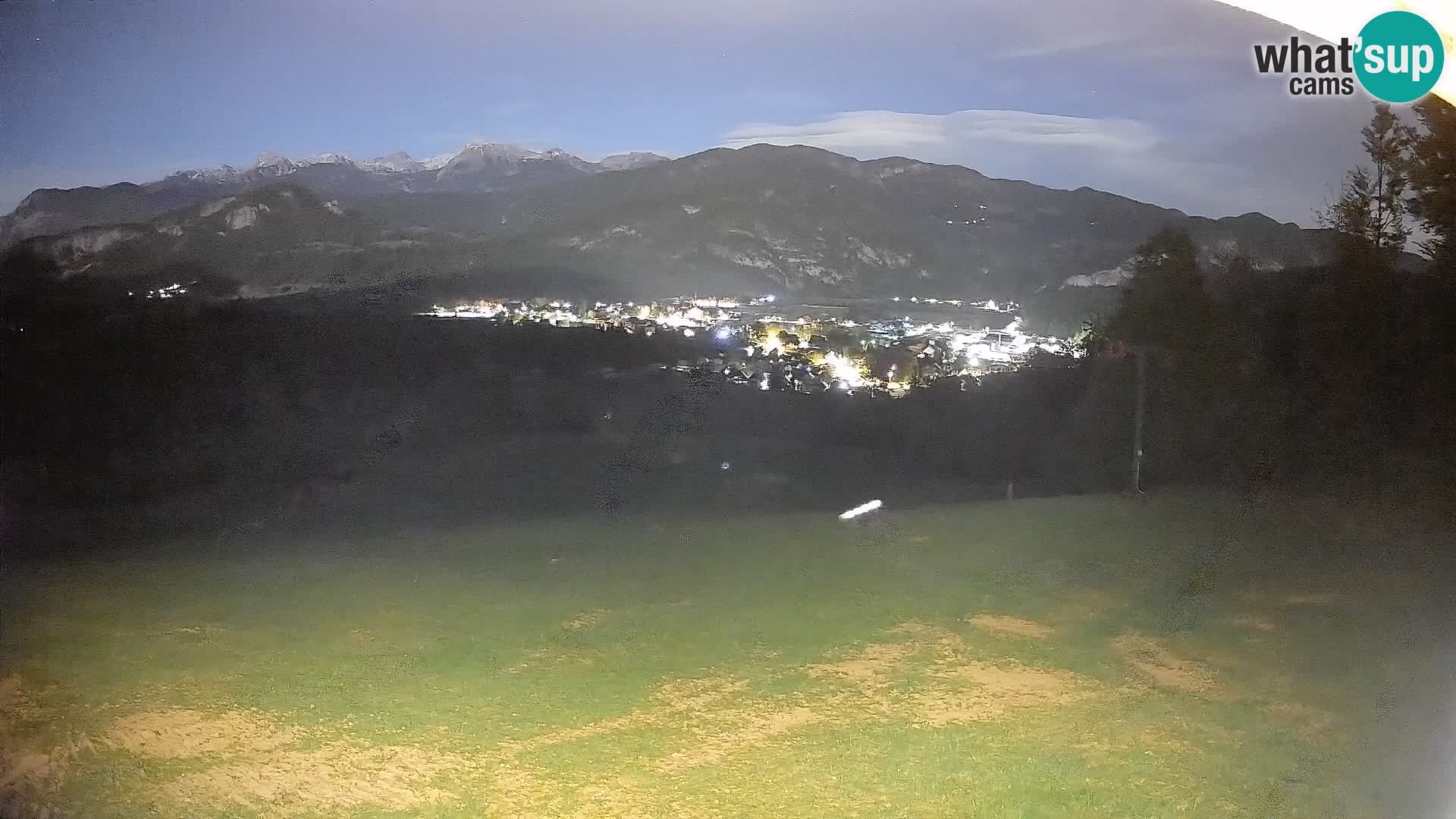 Kamera uživo Bohinjska Bistrica – Pogled u stvarnom vremenu sa skijališta Kozji Hrbet
