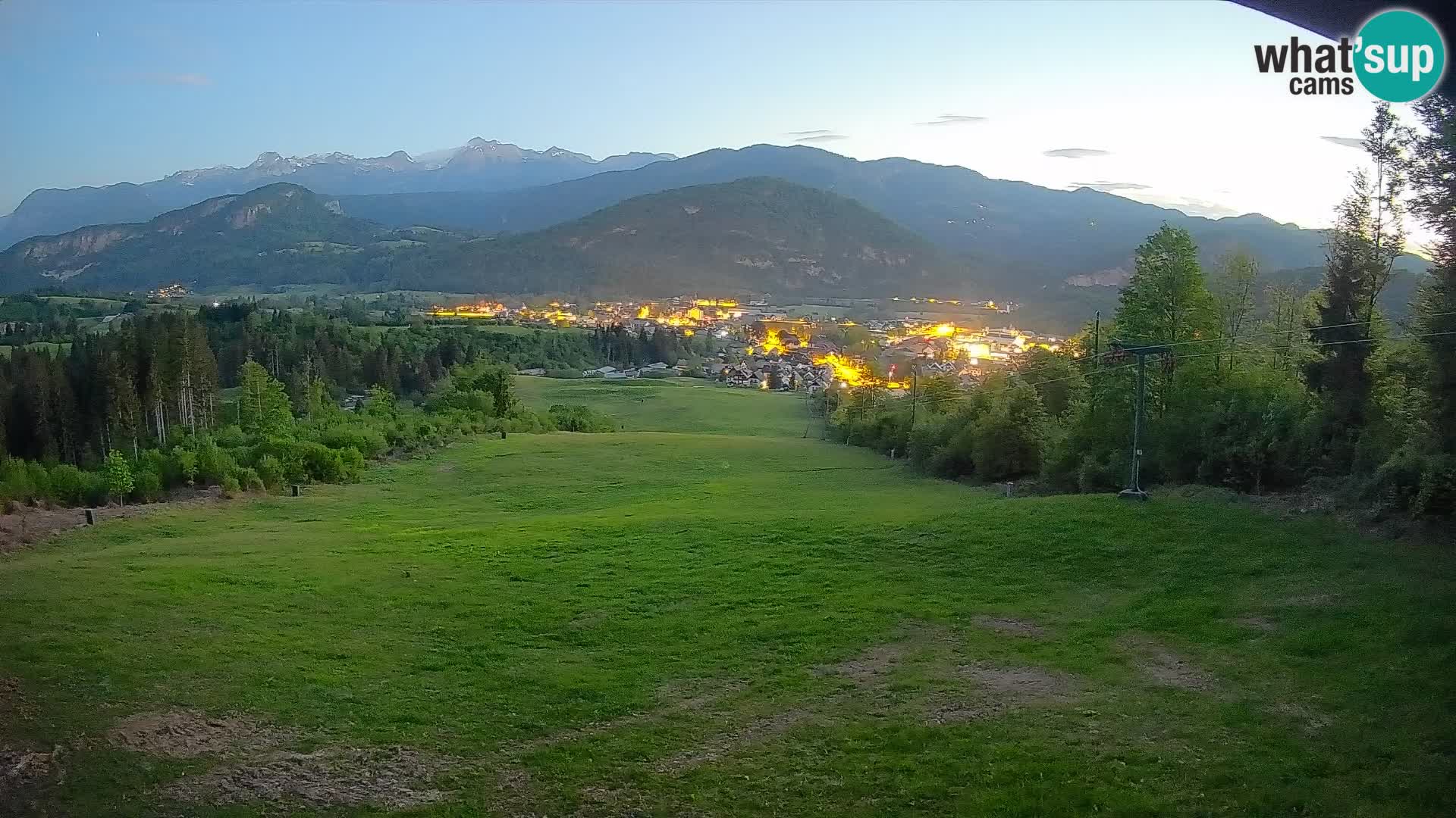 Webcam Bohinjska Bistrica – Live View from Kozji Hrbet Ski Station