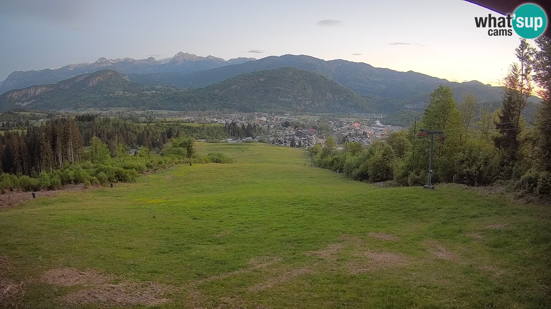 Webcam Bohinjska Bistrica – Vista live dalla stazione sciistica Kozji Hrbet