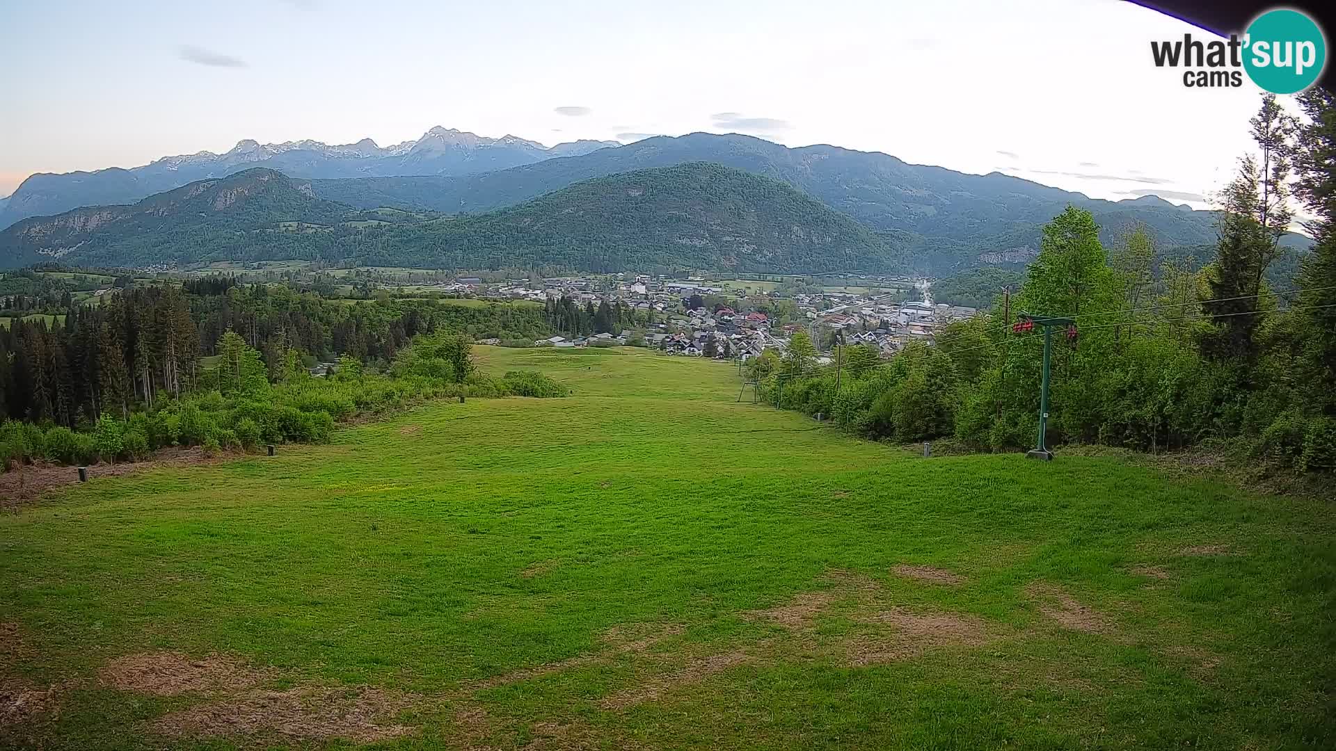 Webcam Bohinjska Bistrica – Live View from Kozji Hrbet Ski Station