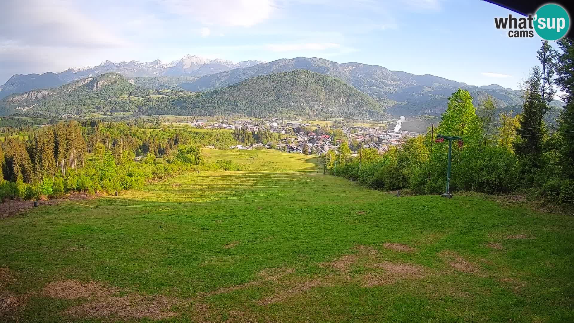 Webcam Bohinjska Bistrica – Vista live dalla stazione sciistica Kozji Hrbet
