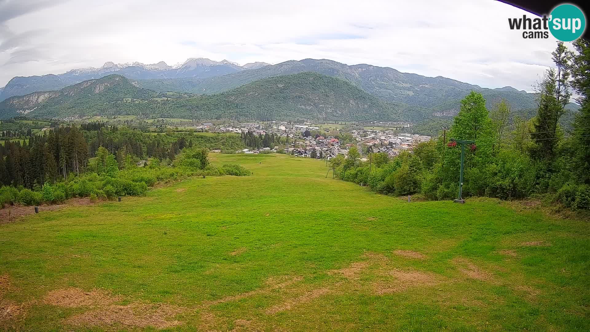 Webcam Bohinjska Bistrica – Live View from Kozji Hrbet Ski Station