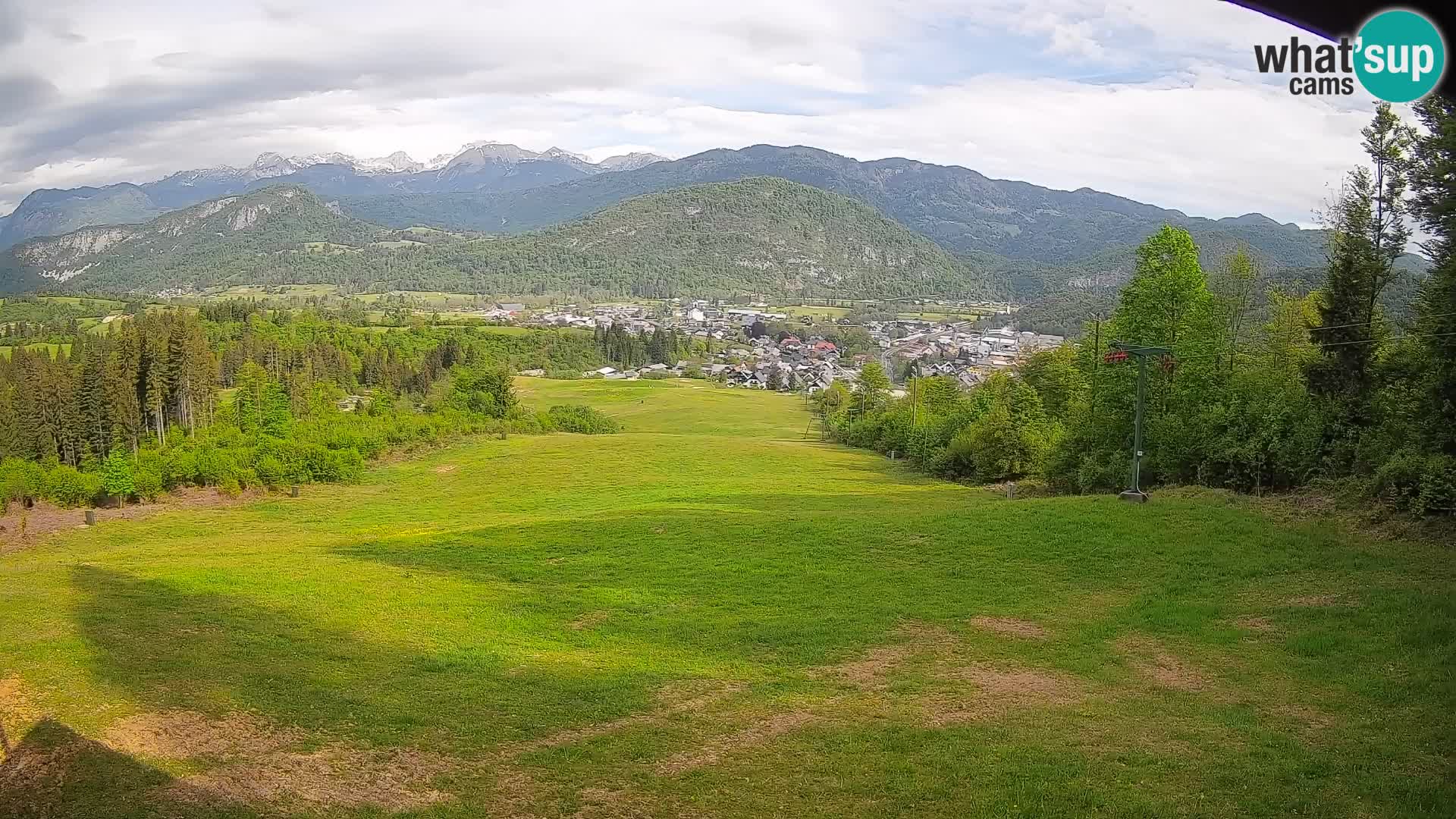 Webcam Bohinjska Bistrica – Live View from Kozji Hrbet Ski Station