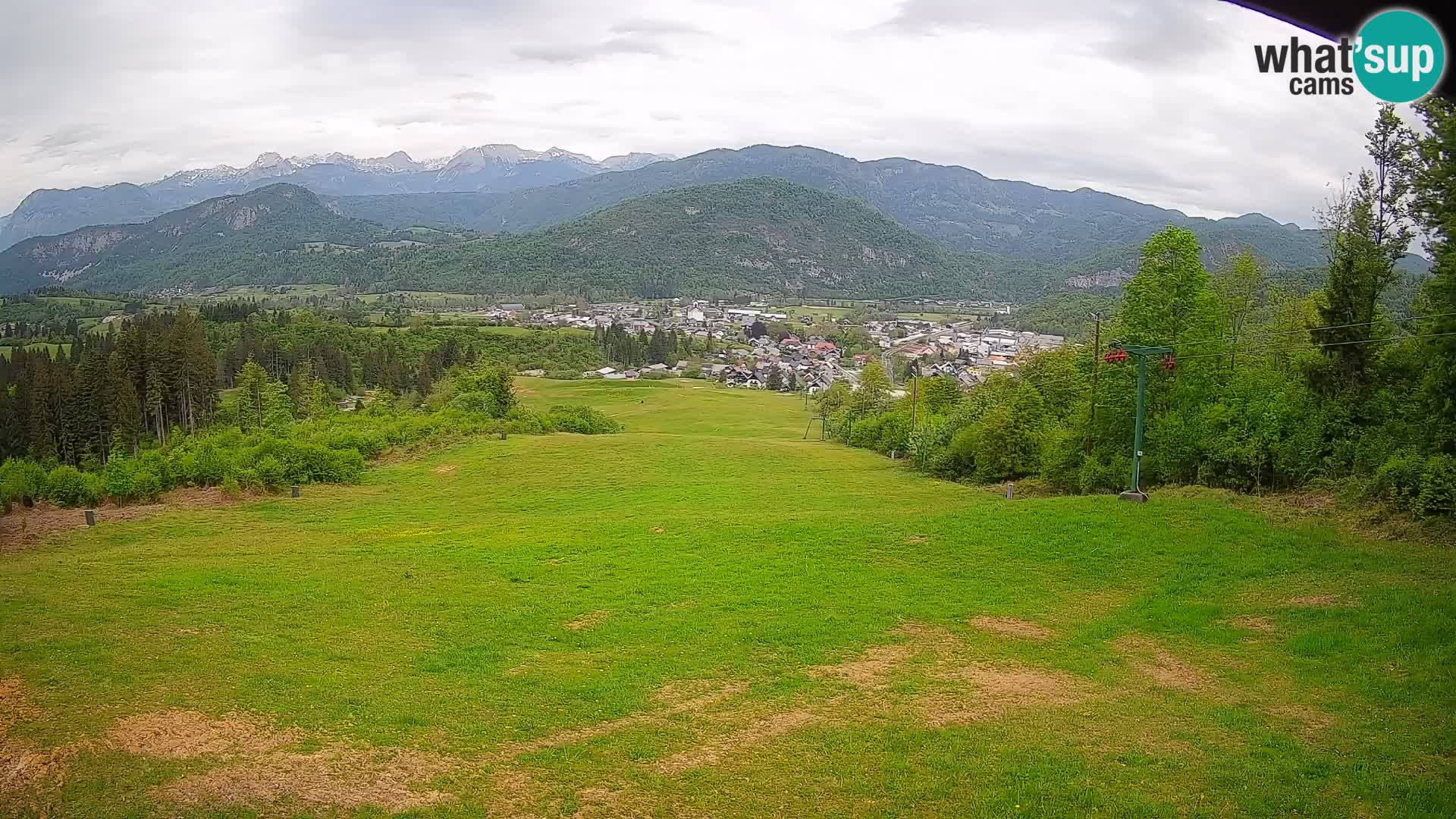 Webcam Bohinjska Bistrica – Live View from Kozji Hrbet Ski Station