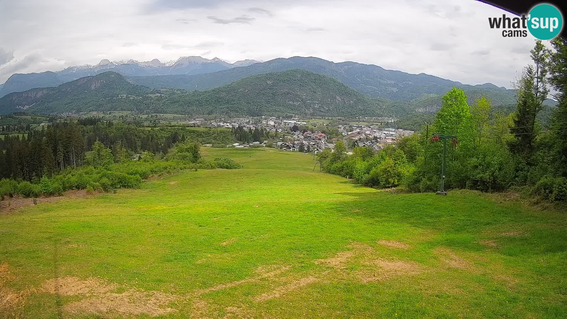 Webcam Bohinjska Bistrica – Live View from Kozji Hrbet Ski Station