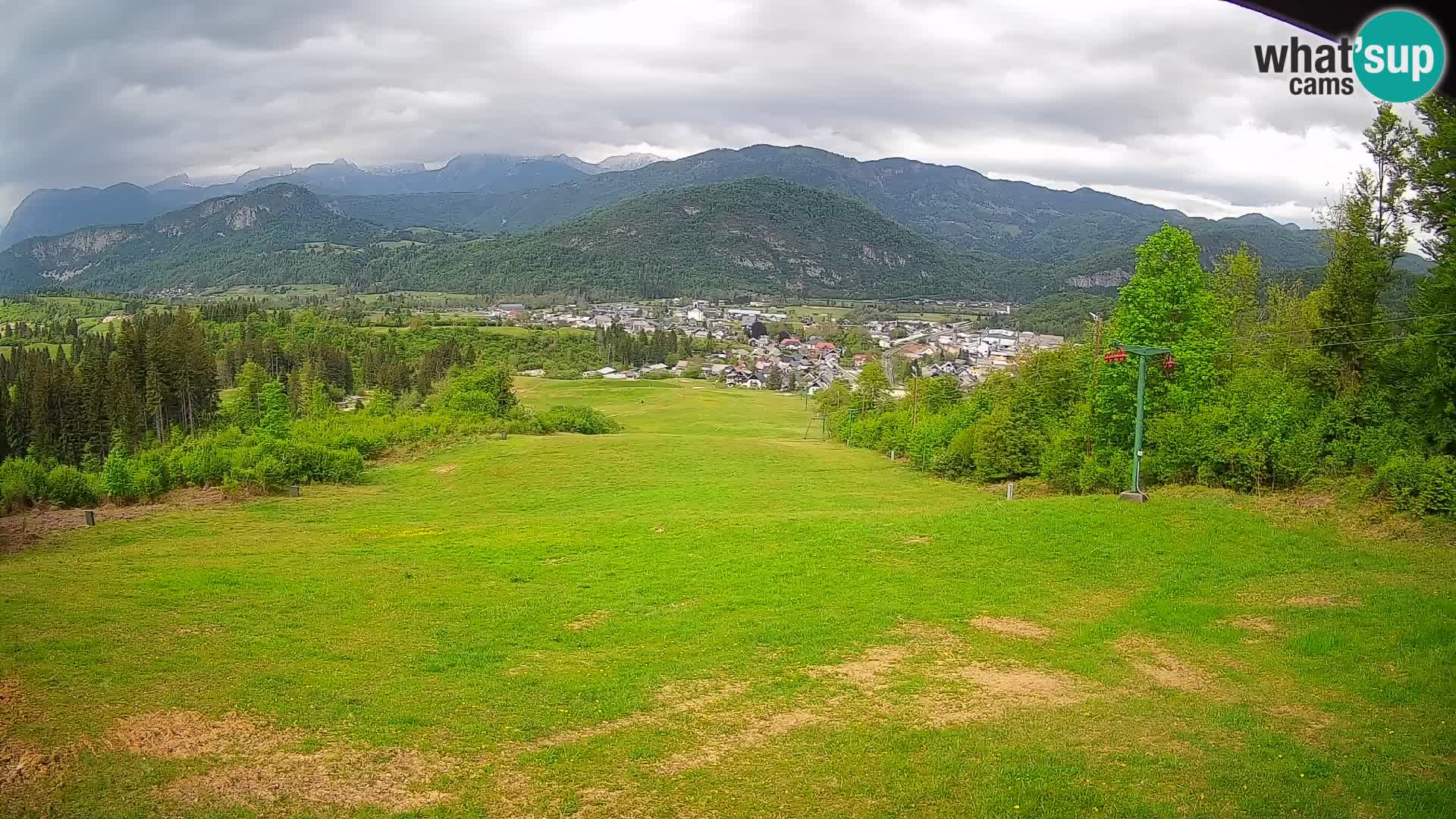 Webcam Bohinjska Bistrica – Live View from Kozji Hrbet Ski Station