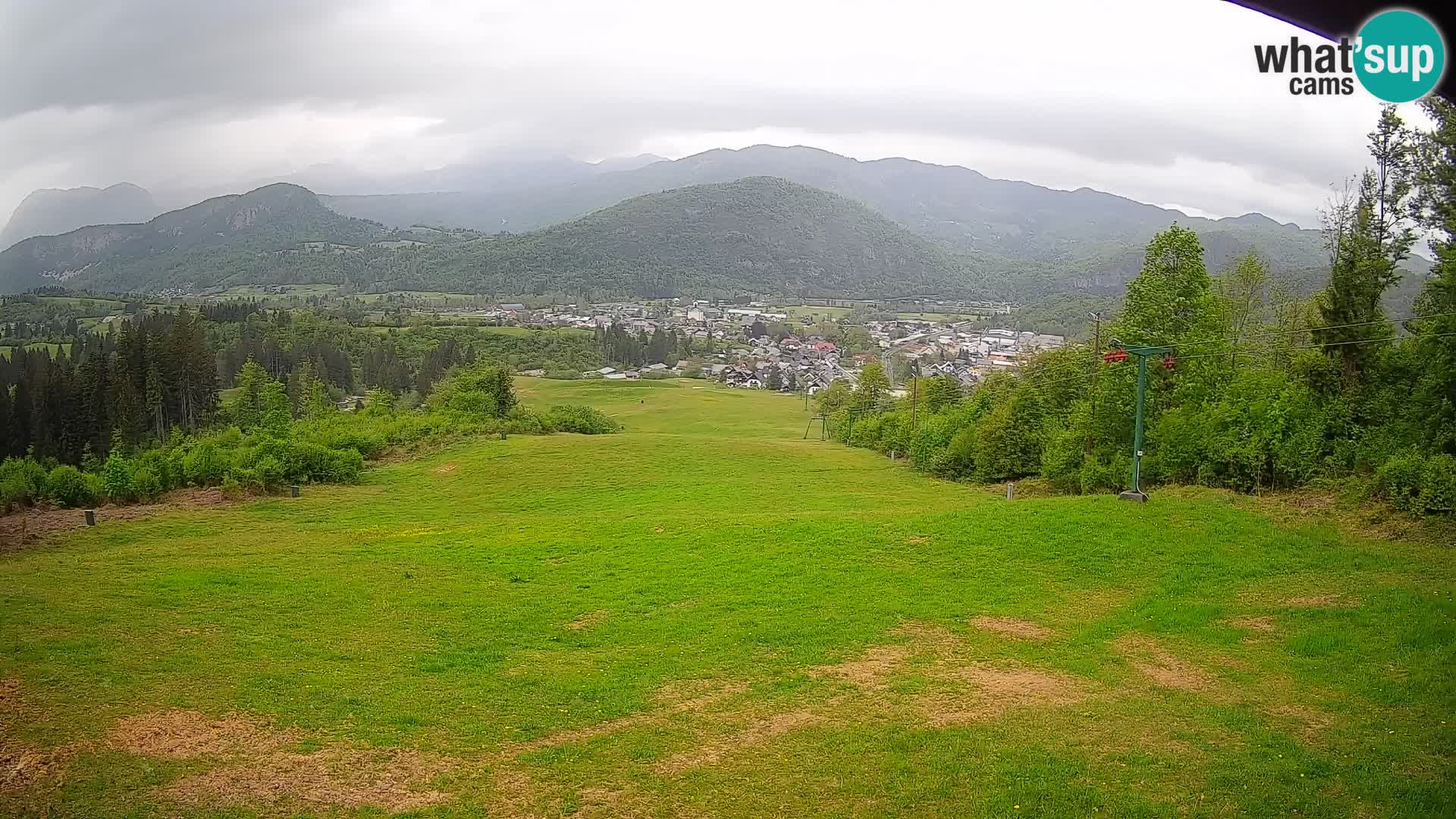 Webcam Bohinjska Bistrica – Live View from Kozji Hrbet Ski Station