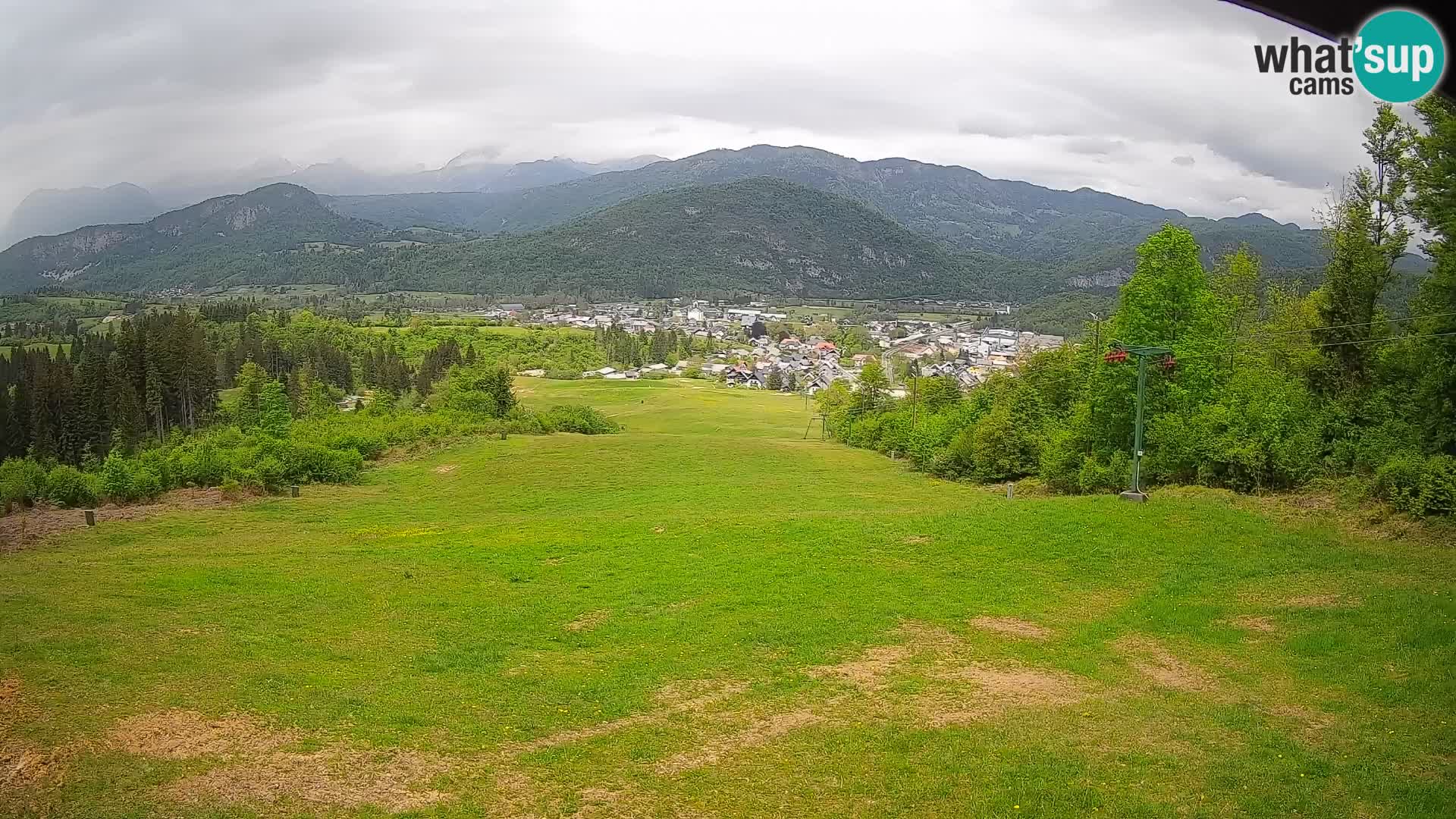 Webcam Bohinjska Bistrica – Live View from Kozji Hrbet Ski Station